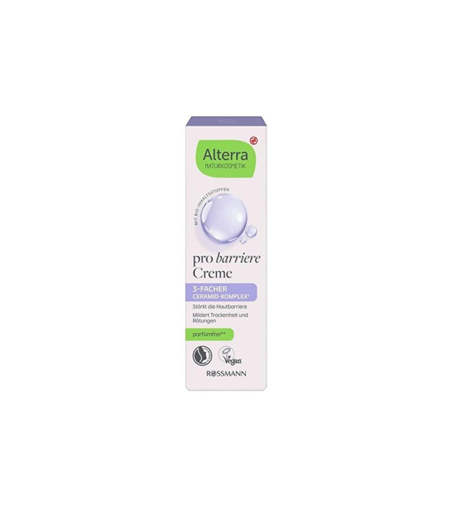 Alterra Moisturizing Regenerating Cream that Strengthens the Skin Barrier 50 ml DkHair1652