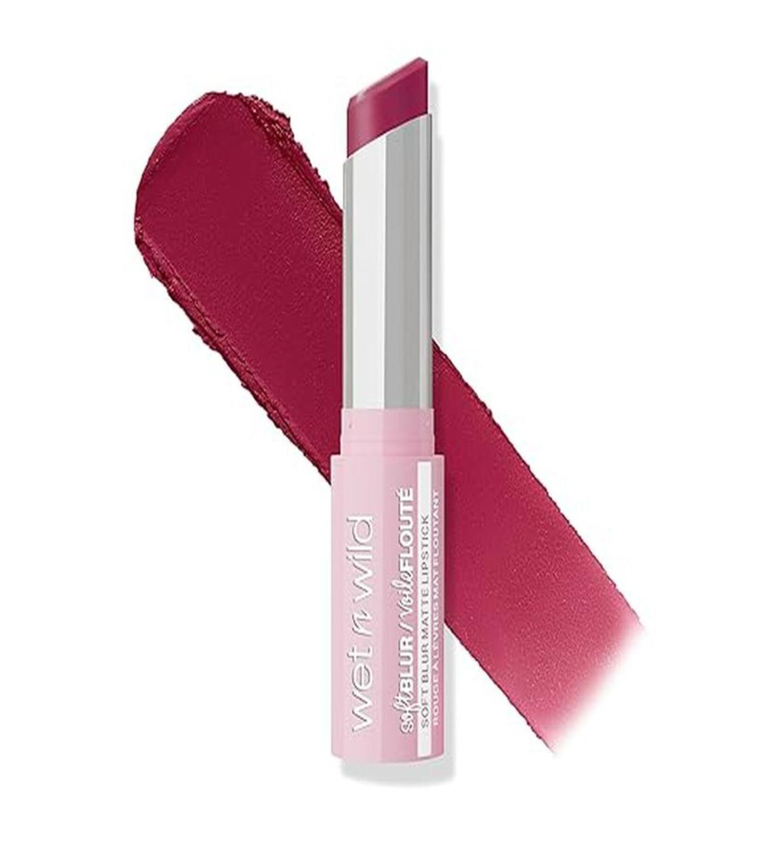 WET N W LD Soft Blur Matte Lipstick Velvety Semi-Sheer Layered Color Soft Matte Powder Finish Matte Lipstick - Buy Online on GoSupps.com
