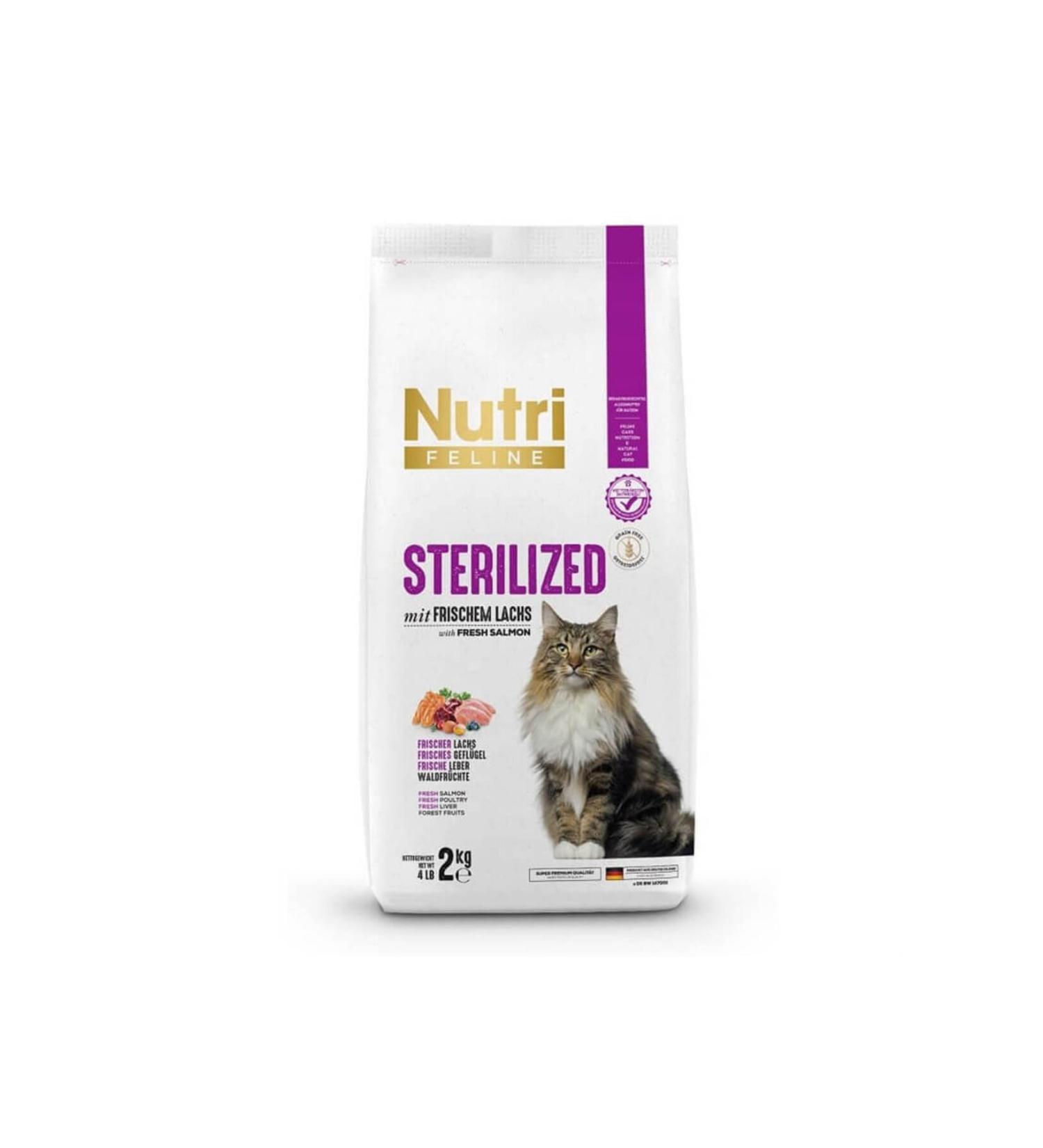 Nutri Feline Sterilized Grain-Free Cat Food 2 Kg