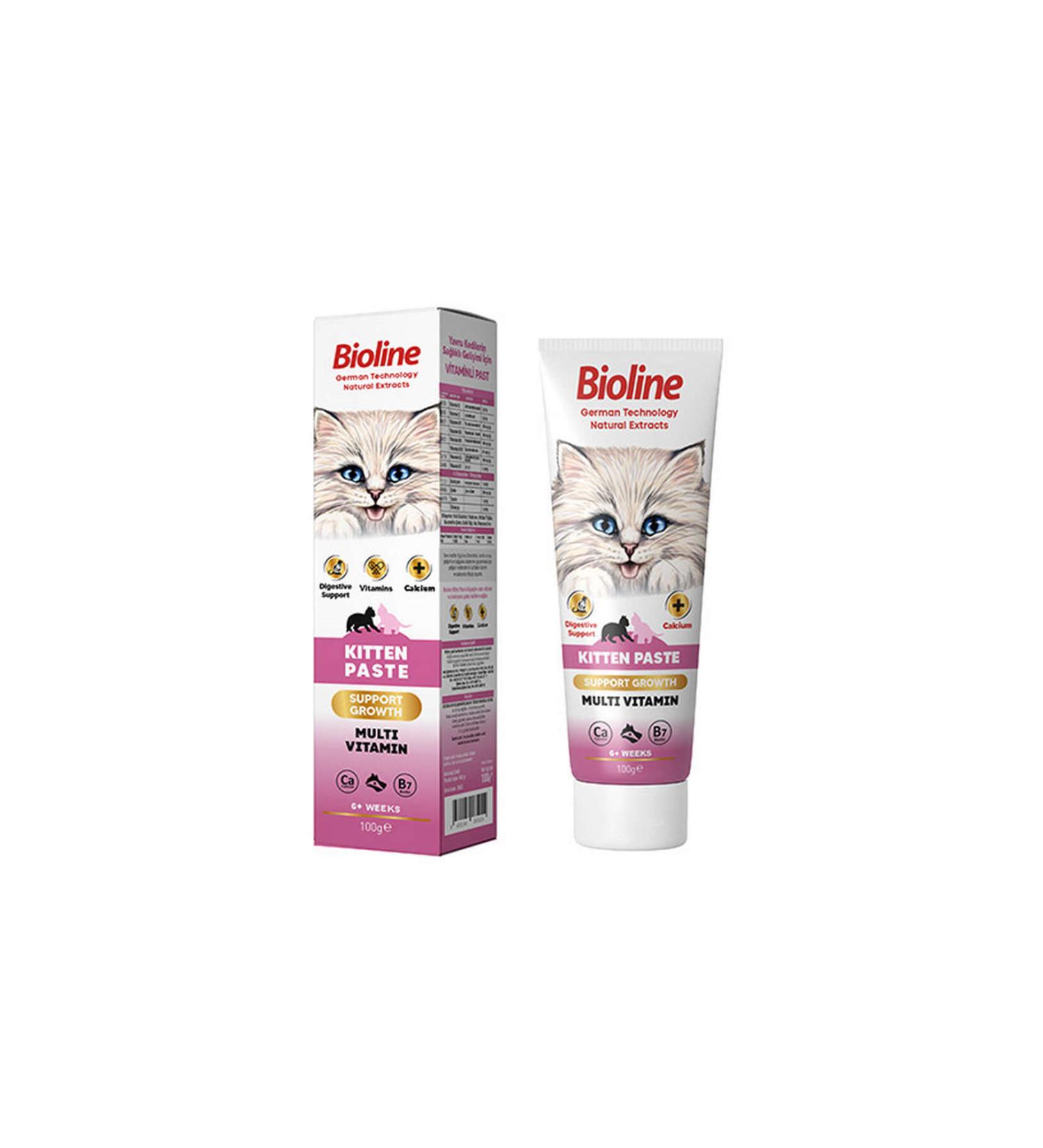 Bioline KITTEN PASTE 100 GR X 2 PIECES 524130