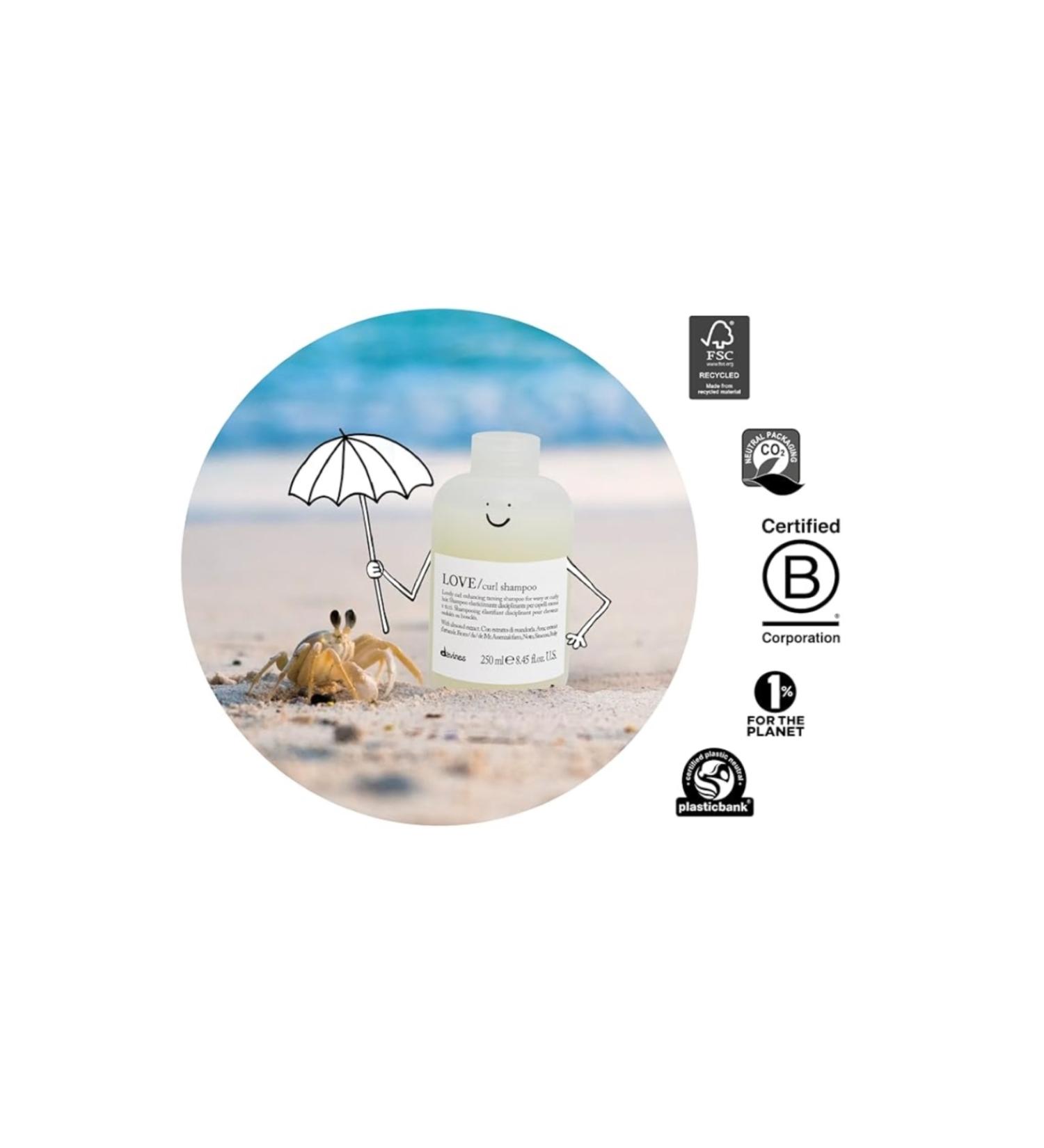 Davines LOVE/Curl Shampoo 250ml BEAUTYSECRETSQ16