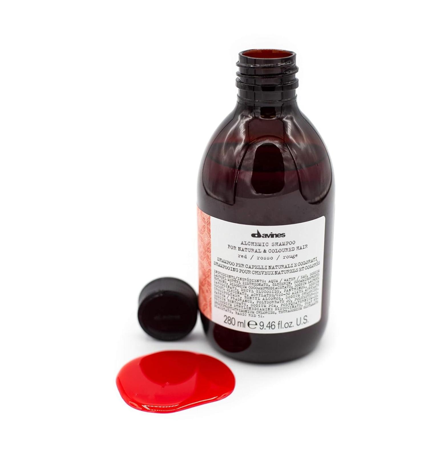 Davines Color Protecting Moisturizing Shampoo: Alchemic Red 9.46 fl.oz. BEAUTYSECRETSQ6