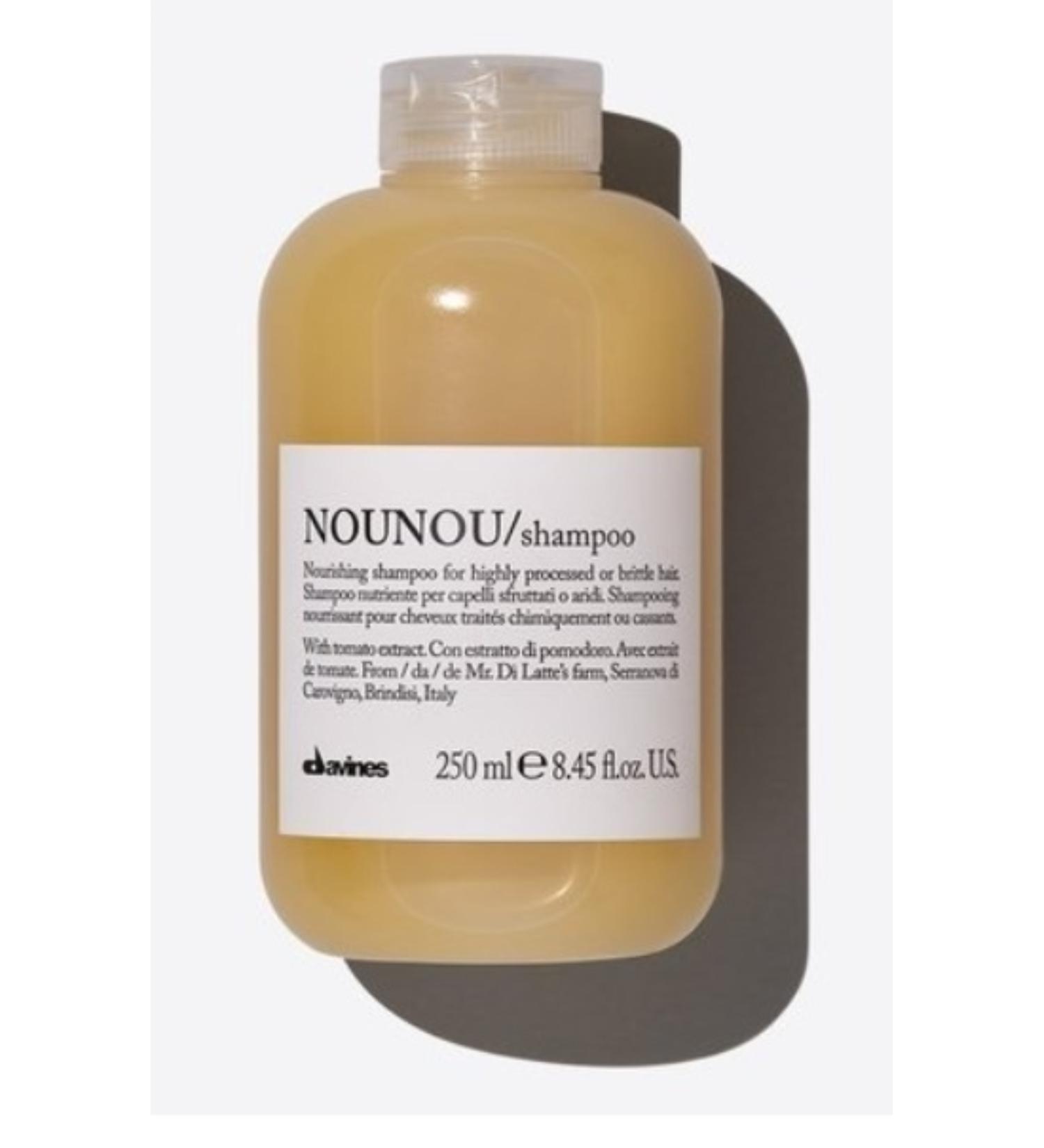 Davines NOUNOU: HAIR STRENGTHENING GLYCERIN SHAMPOO (ANTIOXIDANT) 8.45 FL.OZ. ECBEAUTYQ15