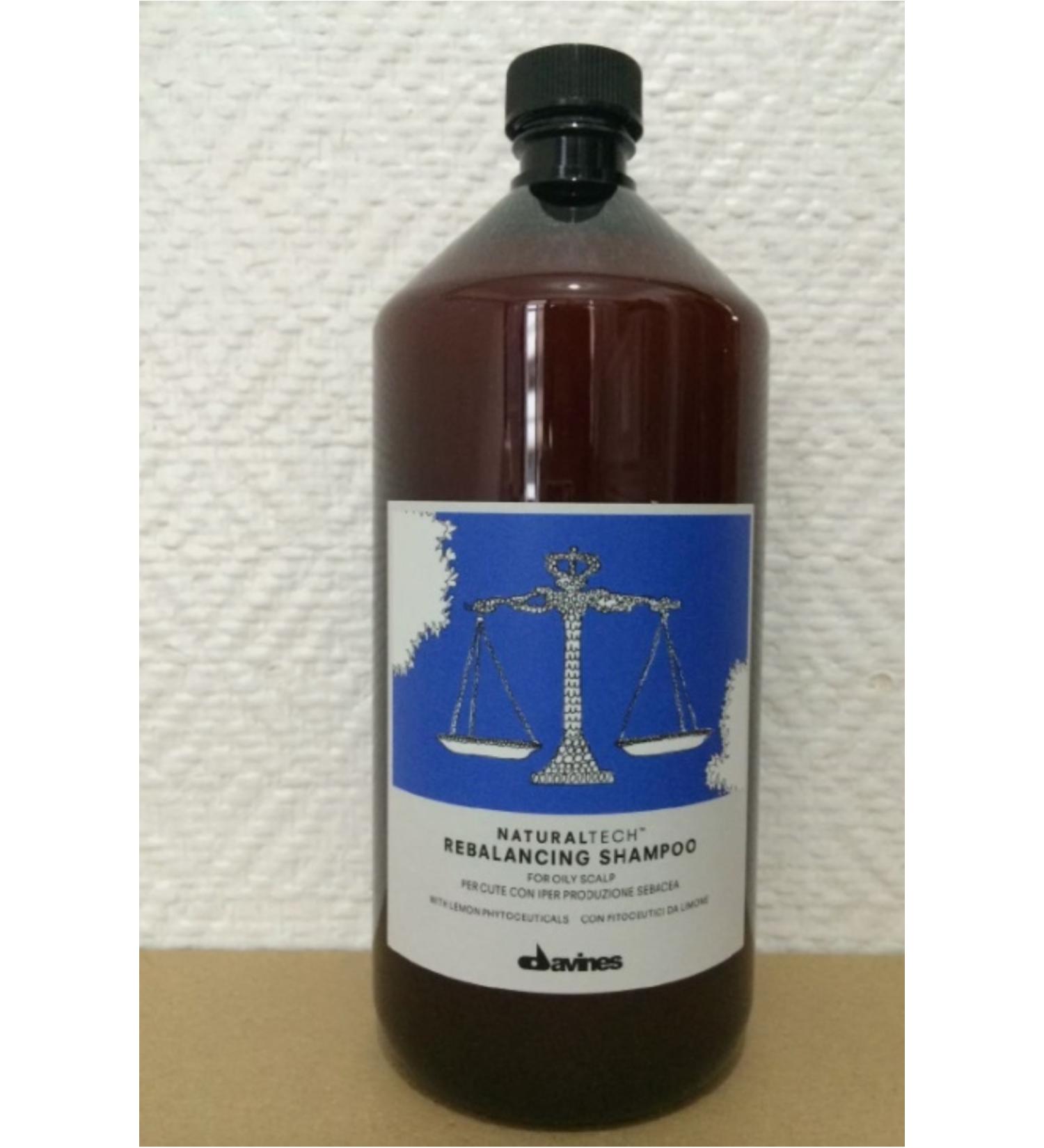 Davines Excess Sebum Balancing Sulfate-Free Soothing Shampoo: REBALANCING 1000 ml BEAUTYSECRETSQ6