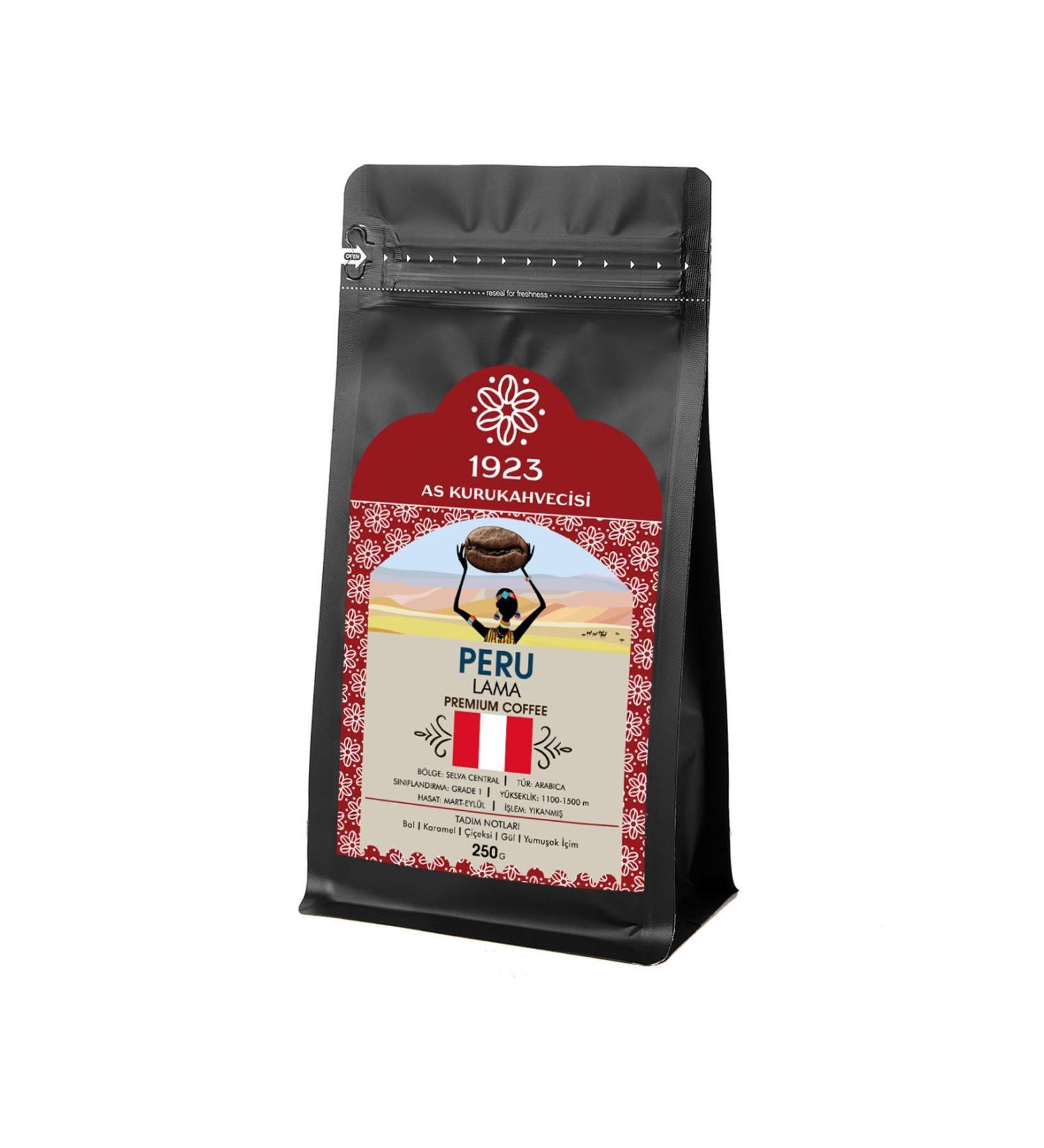 AS Kurukahvecisi Peru Lama Filter Coffee 250 Gr.