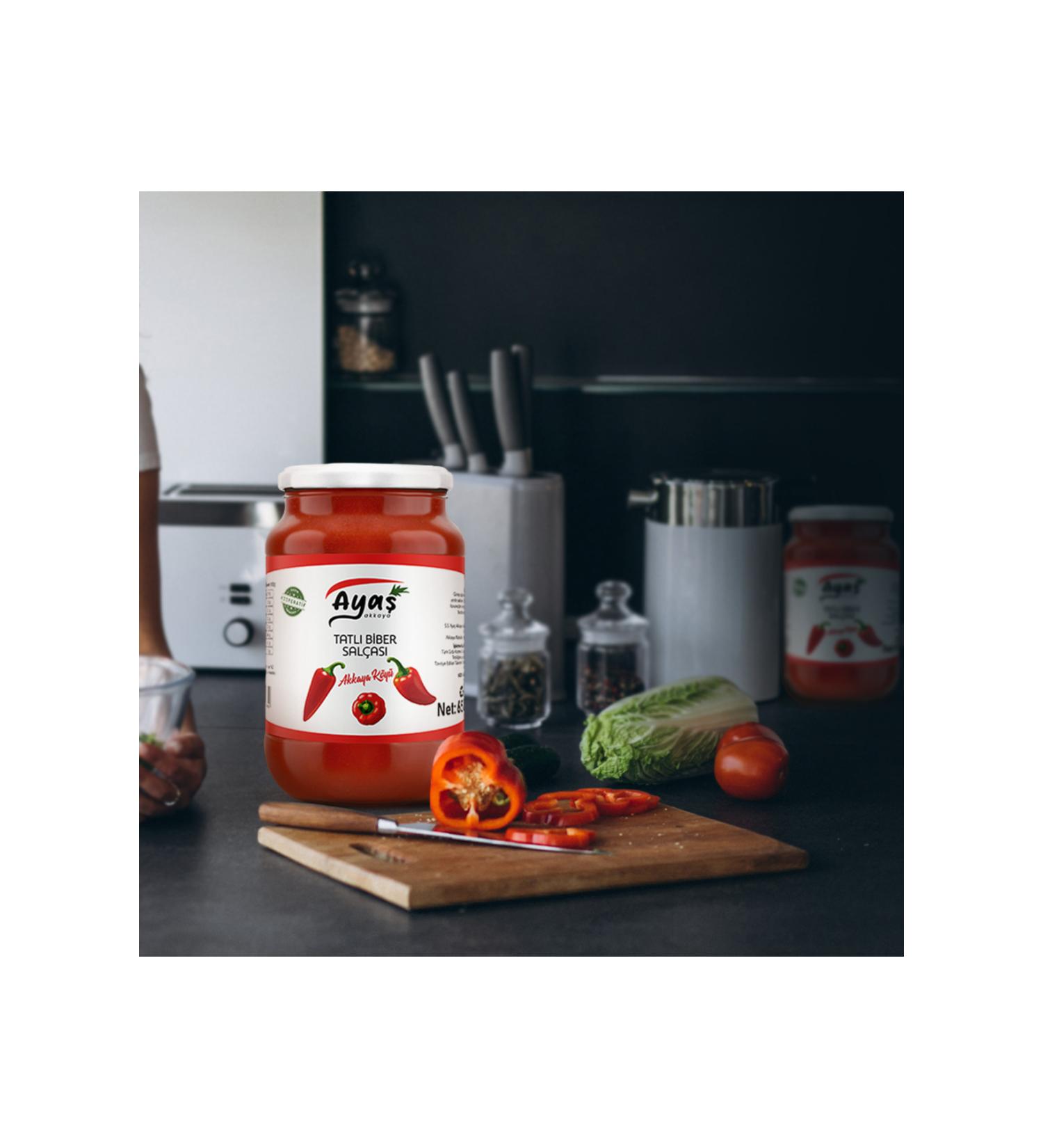 Aya Akkaya Cooperative Sweet Pepper Paste 650 G