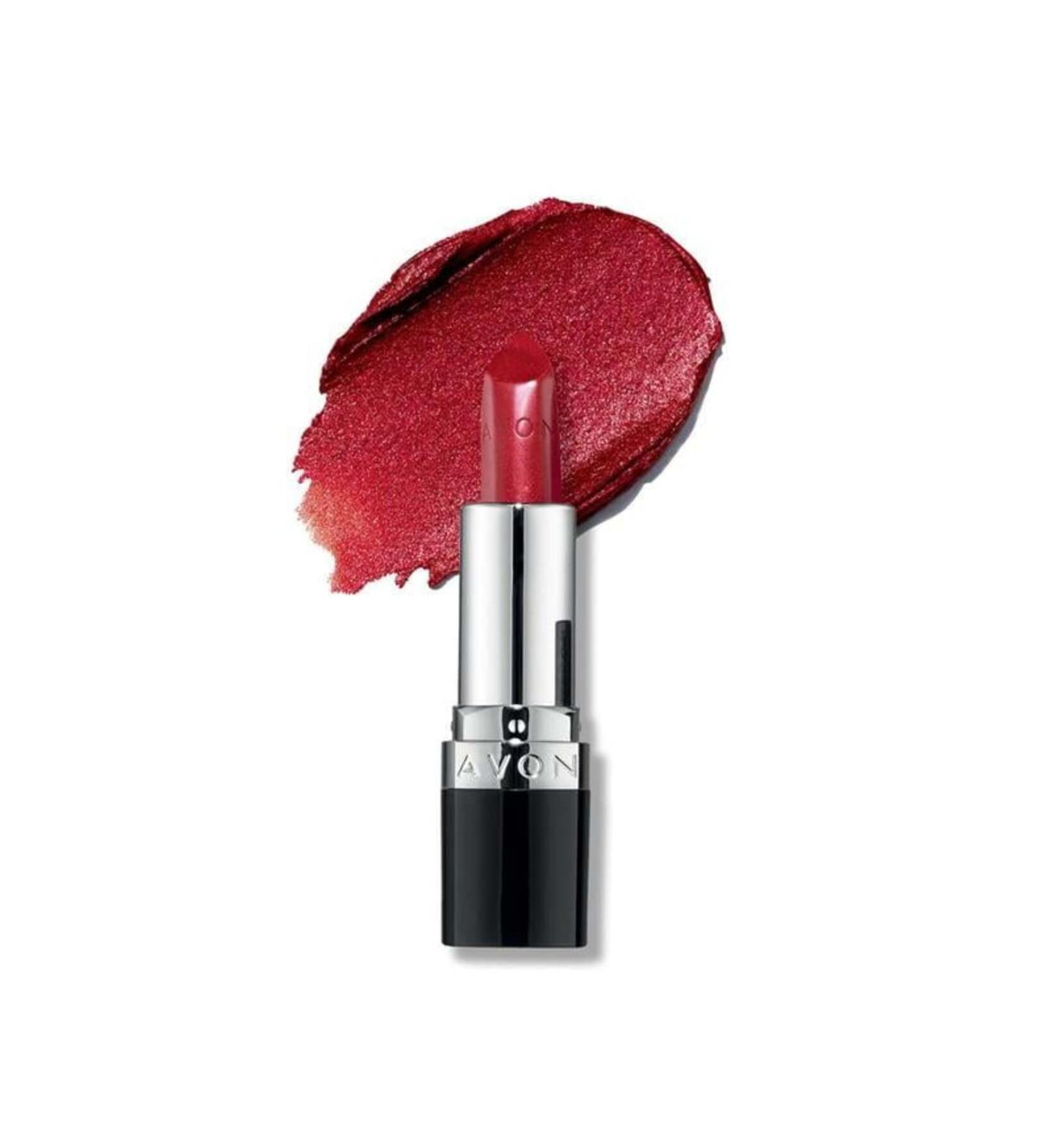 Avon Ultra Shimmer Lipstick - Ruby Glitz - Buy Online on GoSupps.com