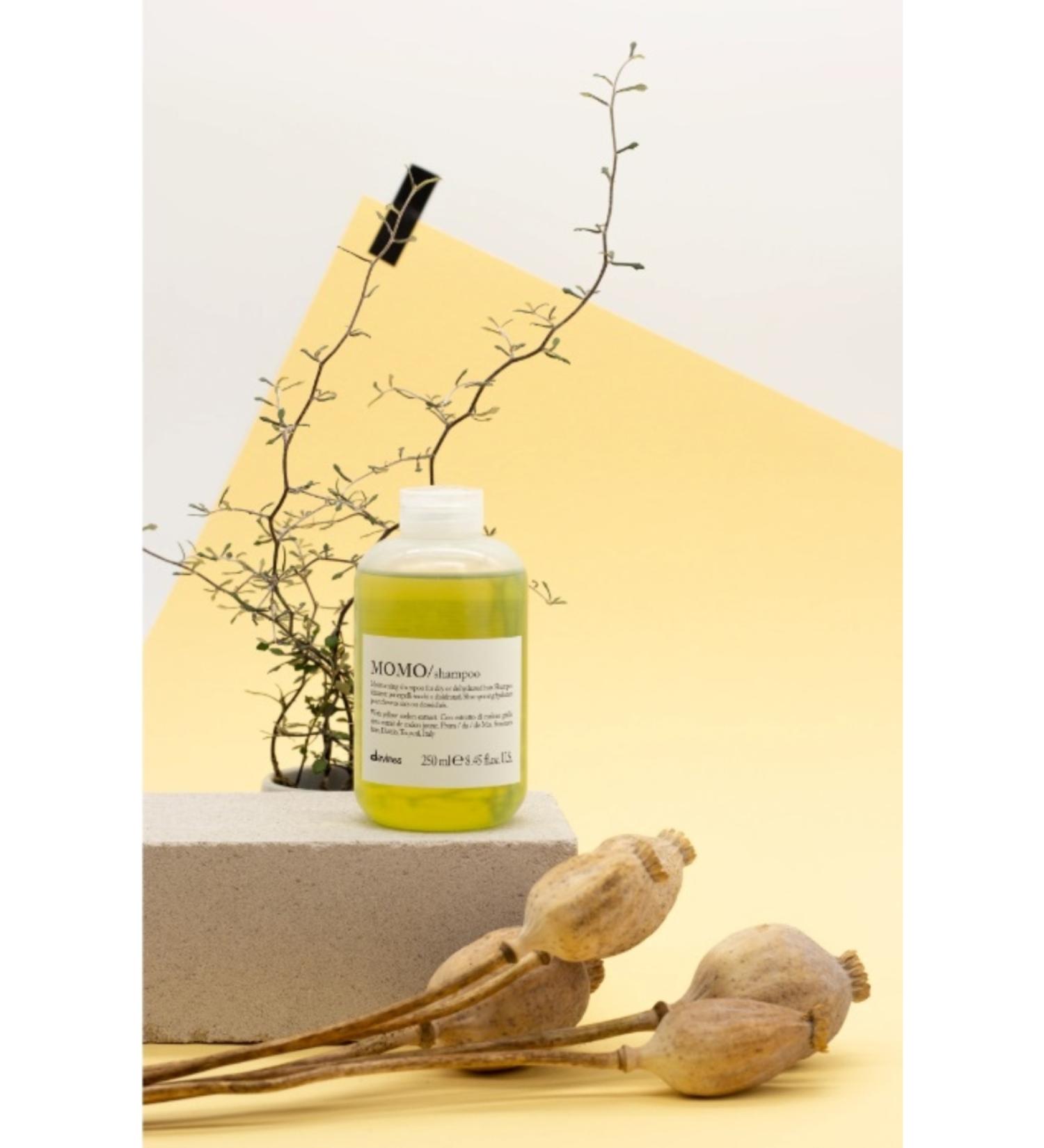 Davines Provitamin B5 Moisturizing Shampoo for Dry Hair: MOMO 8.45 fl.oz ECBEAUTYQ27