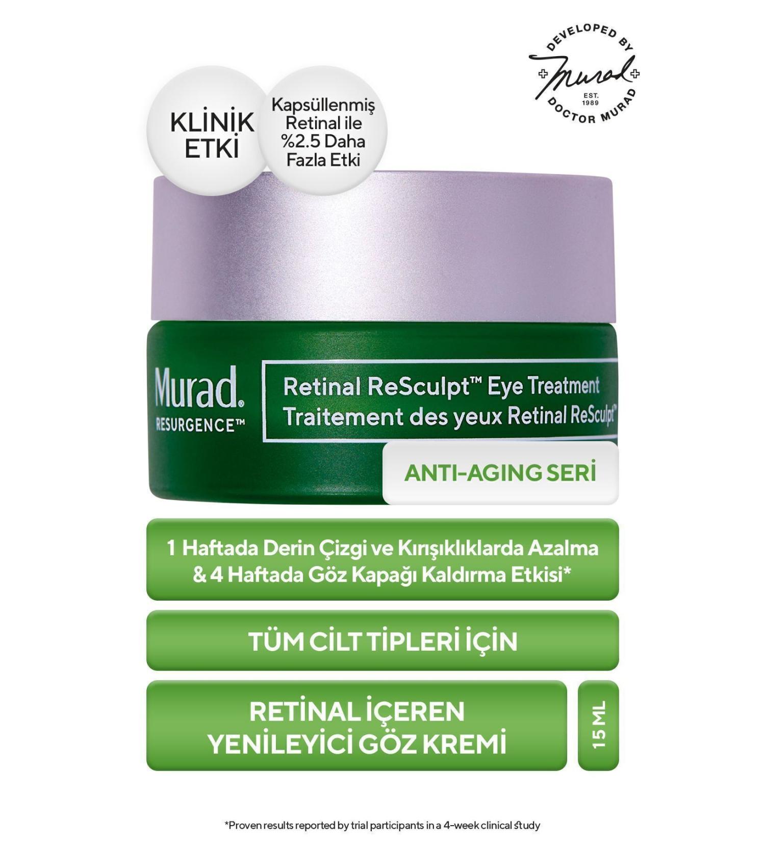 Murad Eye Contour Tightening Repairing Eye Cream 15ML DkHair1808 - Buy Online on GoSupps.com