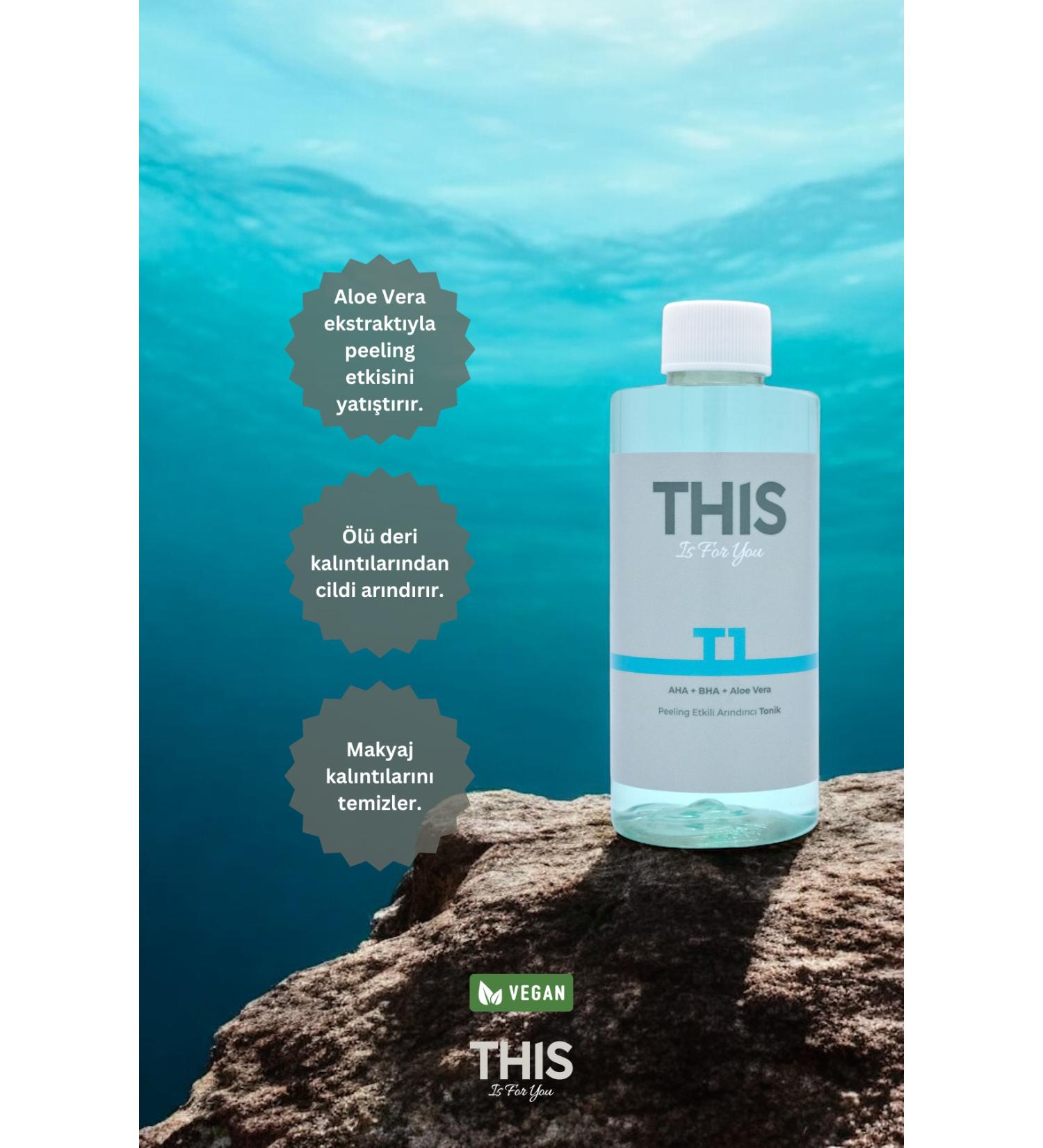 This T1 Peeling Effective Purifying Tonic Aha Bha Aloe Vera - 200ml - Buy Online on GoSupps.com