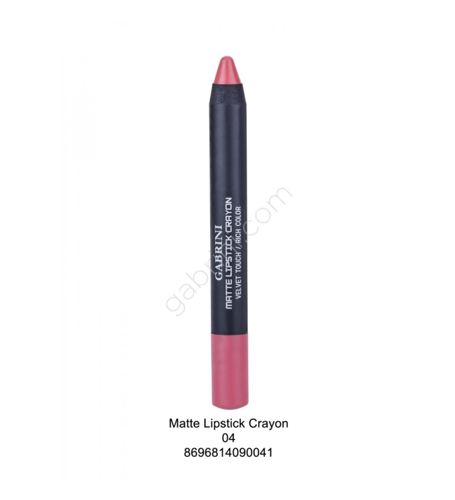 Gabrini Matte Lipstick Crayon Lipstick - Buy Online on GoSupps.com