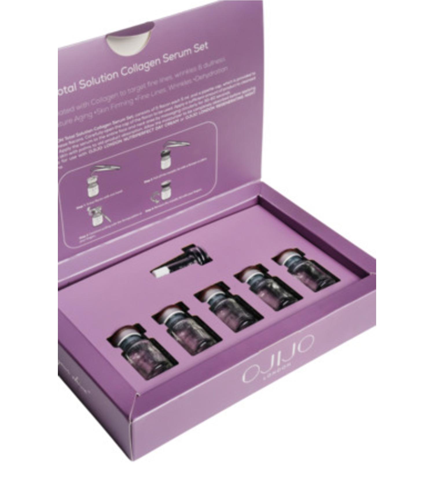 NOVAFACE STD Anti-Aging Revitalizing Pore Tightening Collagen Skin Serum 5-Pack Ampoule Set Classic