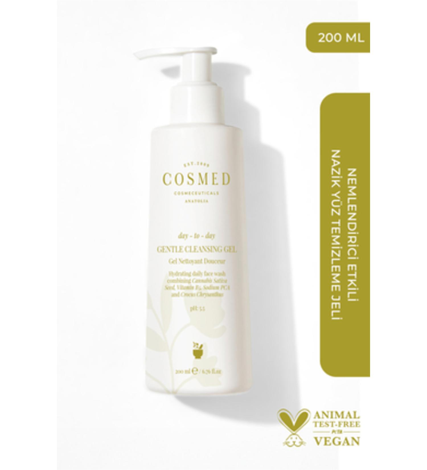 NOVAFACE STD Day-to-day Gentle Cleansing Gel - Facial Cleansing Gel - Combination Skin Washing Gel 200 Ml Classic