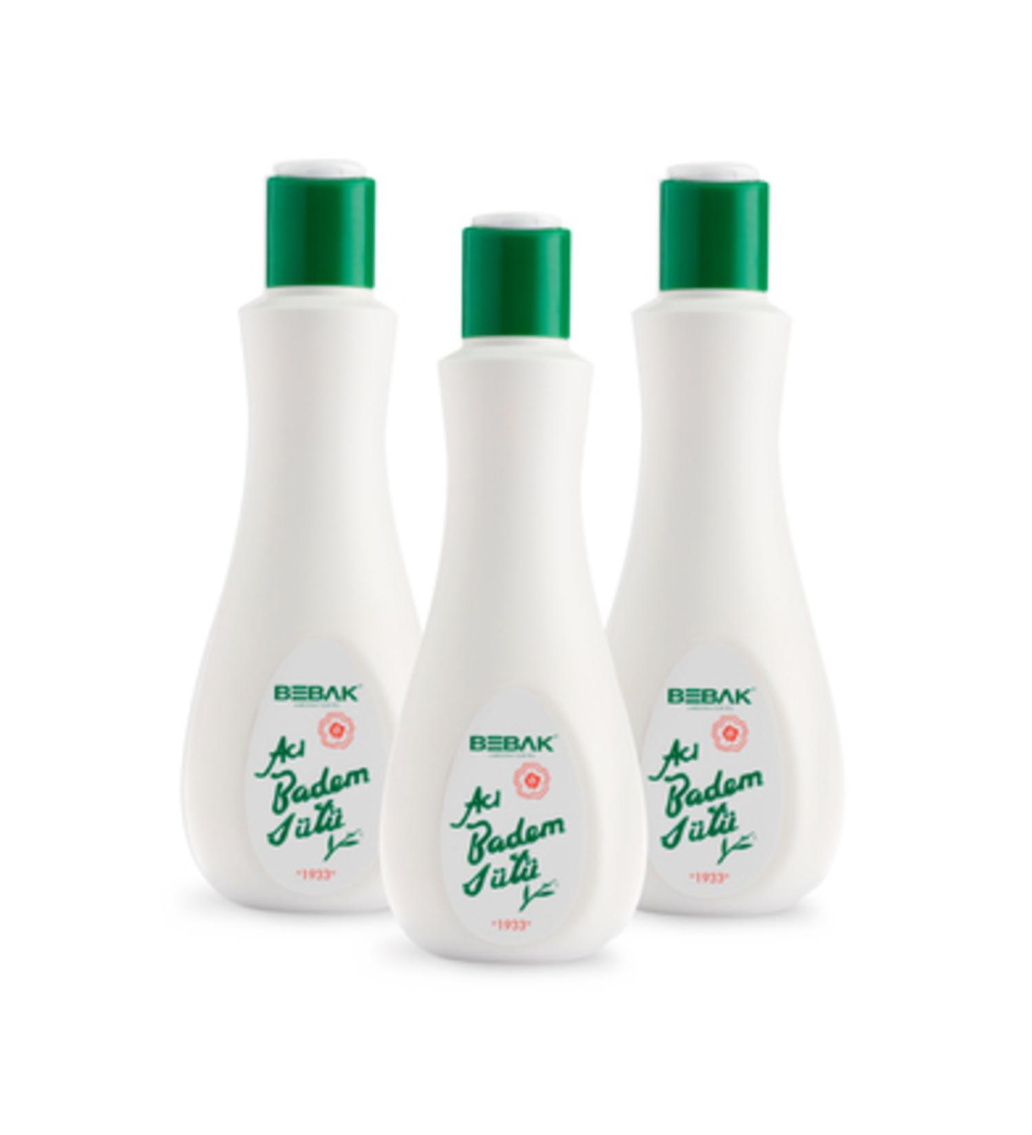 NOVAFACE STD Bitter Almond Make-Up Removal and Moisturizing Care Milk 215 ml Bottle 3 Pieces Classic