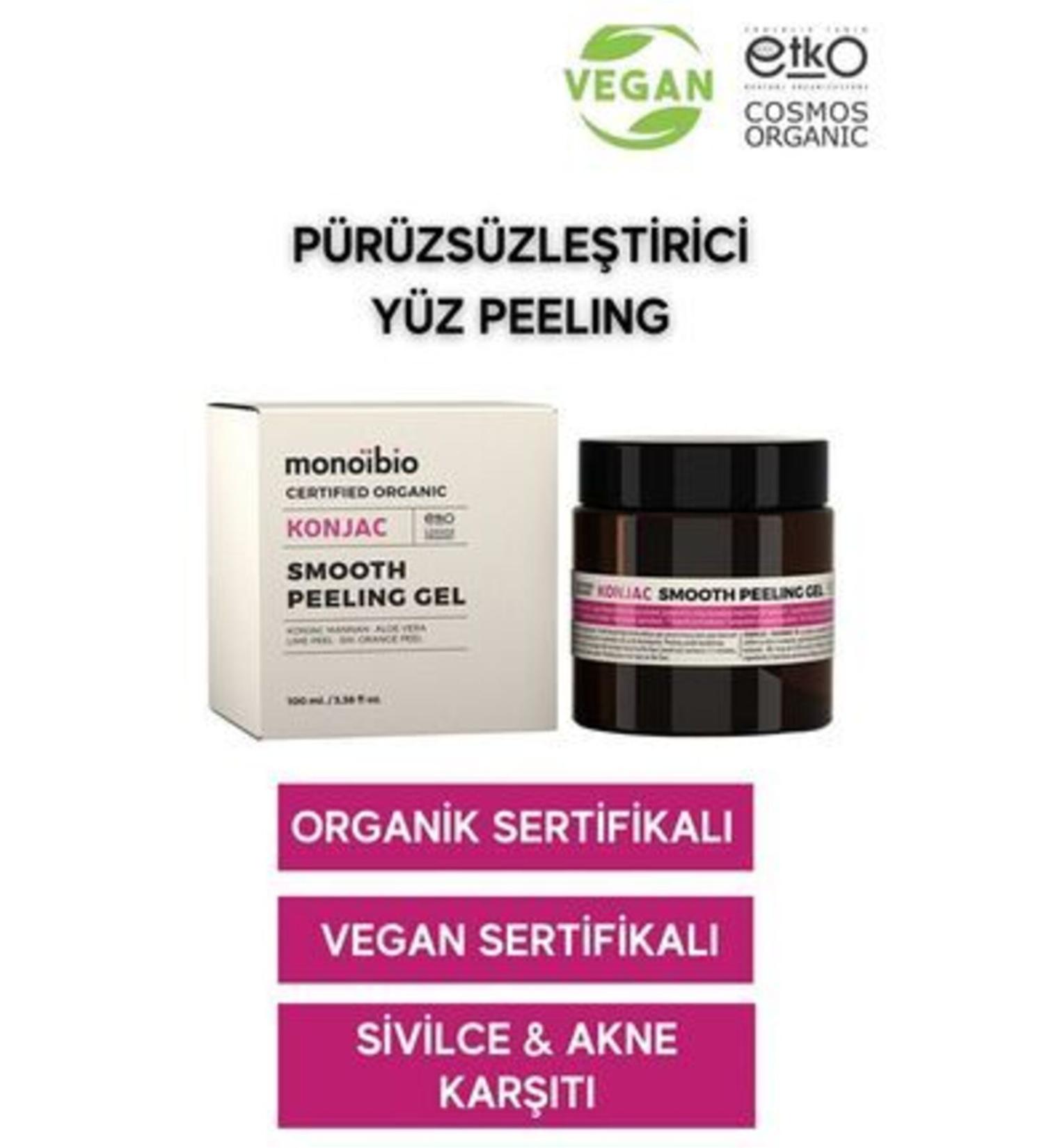 NOVAFACE STD Organic Certified Peeling Gel - Konjac Smooth Peeling Gel 100 ml Classic