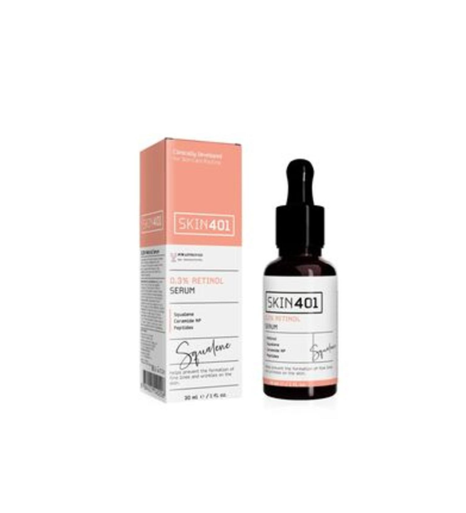 NOVAFACE STD 0.3% Retinol Smoothing and Regenerating Serum 30ml Classic