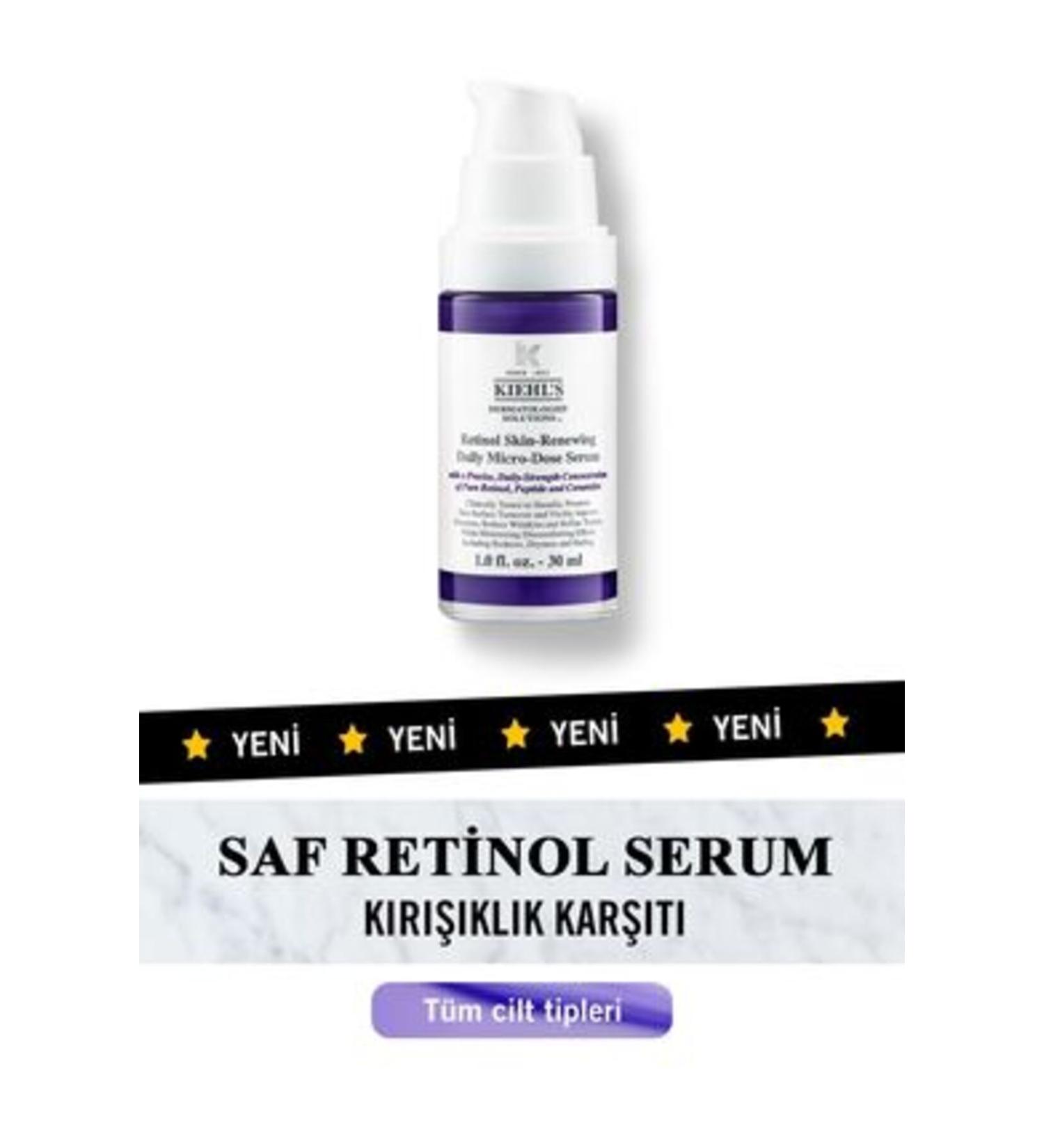 NOVAFACE STD Dermatologist Solutions Anti-Wrinkle Daily Serum with Retinol 30 Ml Classic