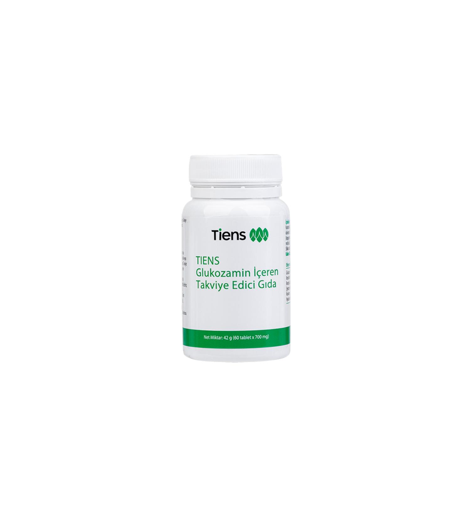 Tiens Glucosamine Containing Supplementary Food 42 gr 60 Capsules