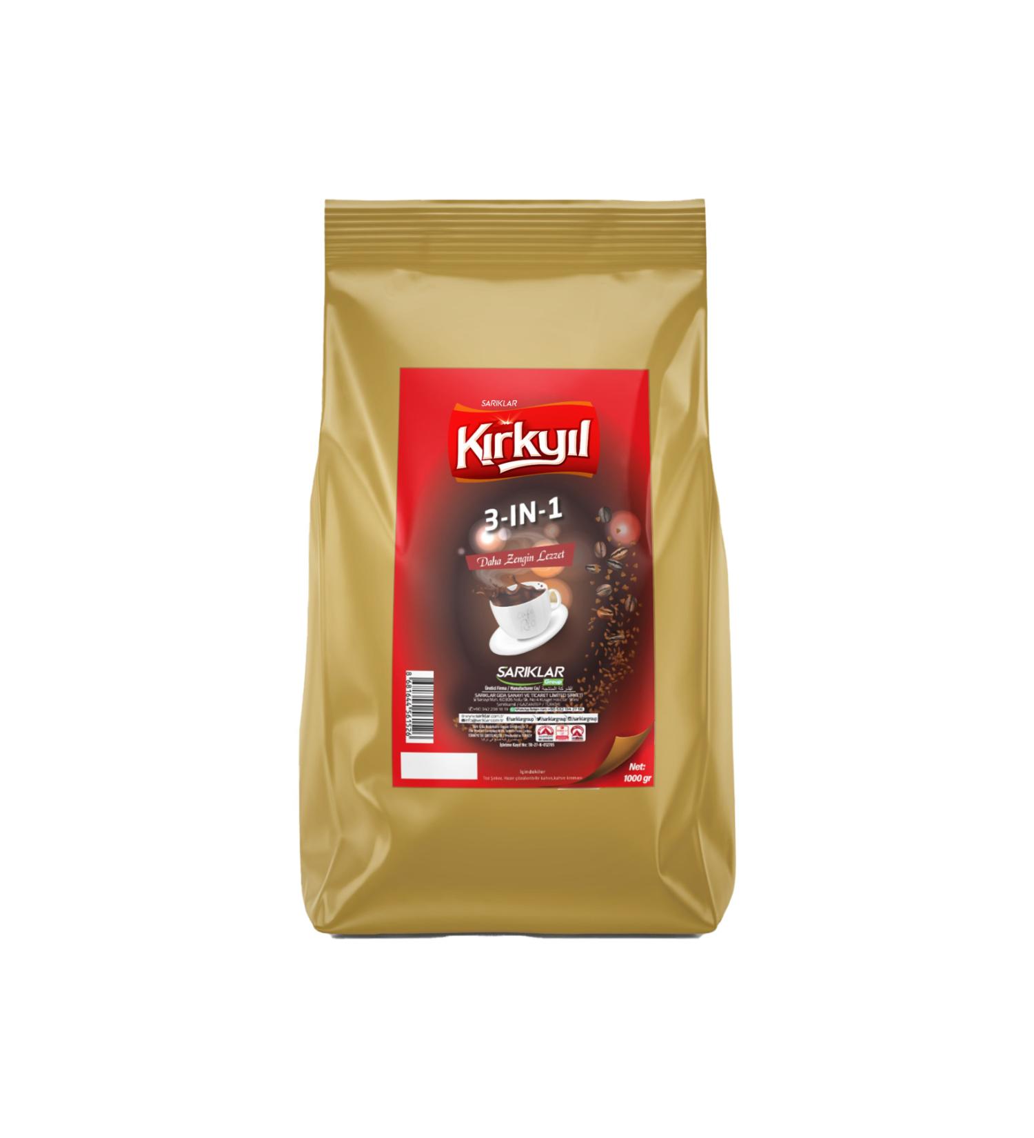 KIRKYIL K rky l 3 in 1 Coffee 1000 gr - Lots of Taste Great Economy