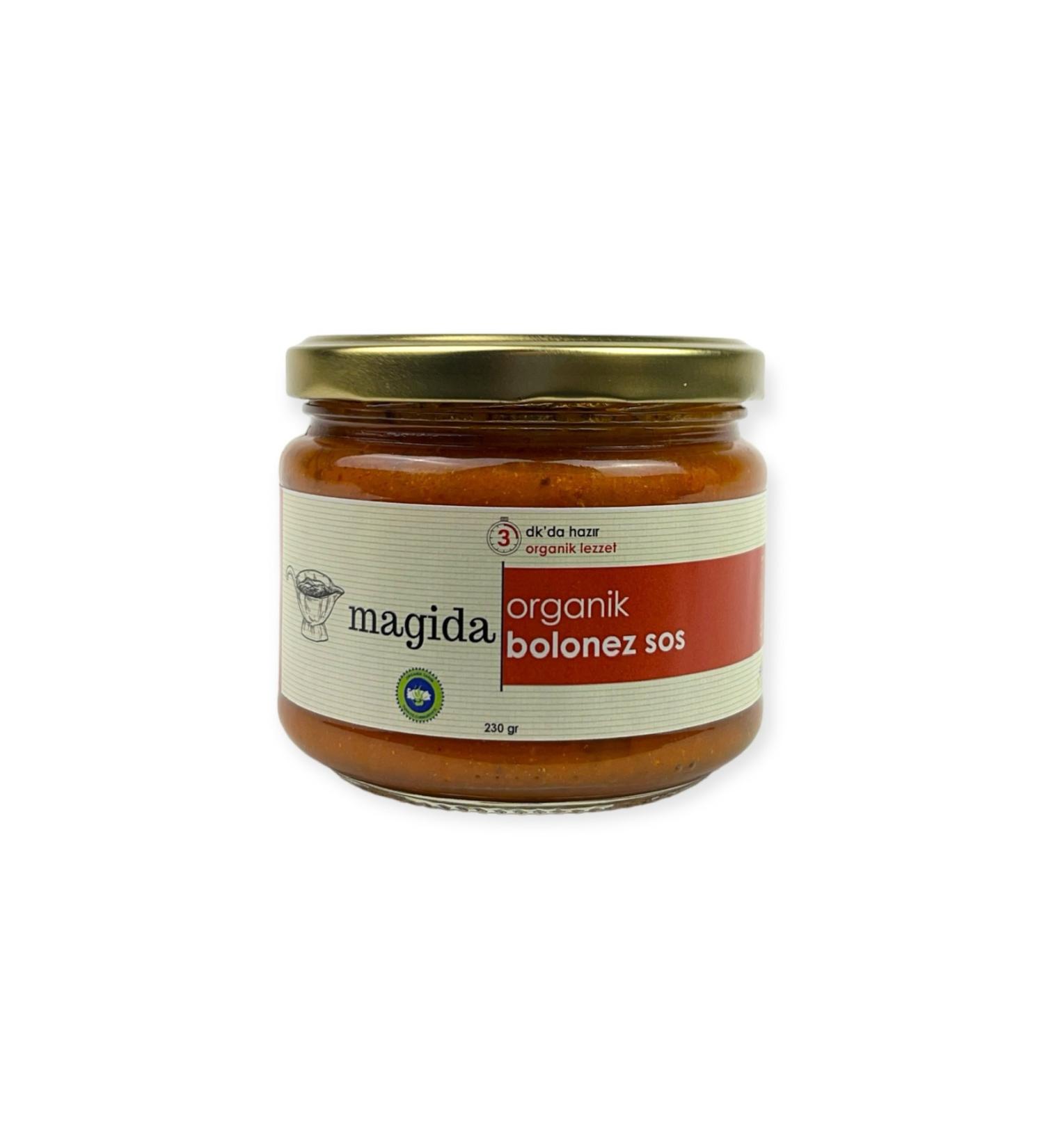 Magida Organic Organic Bolognese Sauce - Ready Meals - Pasta Lasagna Sauce - Buy Online on GoSupps.com