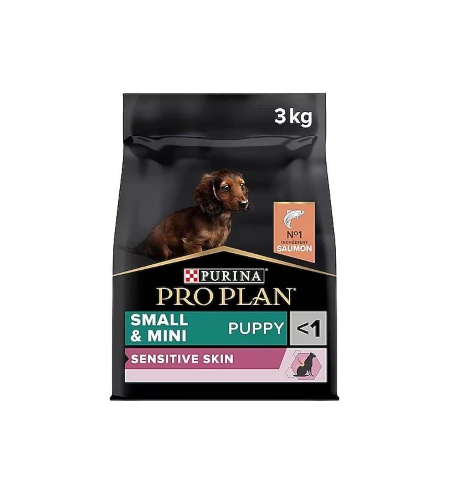 Pro Plan Sensitive Skin Small & Mini Puppy Salmon Small Breed Puppy Food 3 Kg