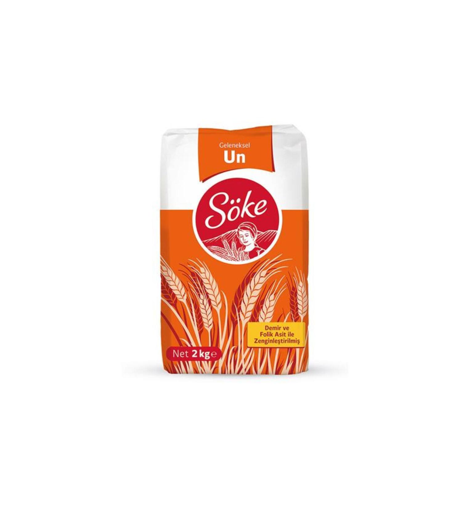 Soke Flour 2 Kg X 8 Pieces
