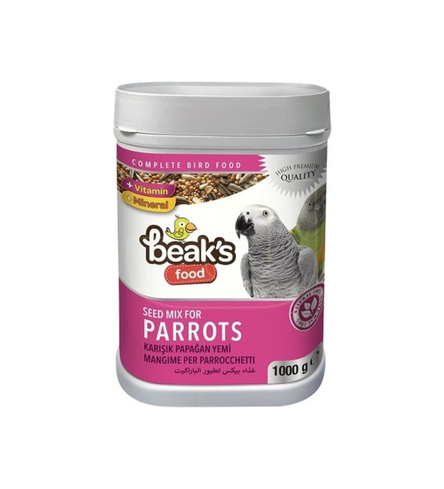 Beaks Parrot Food 1000 gr Parrots