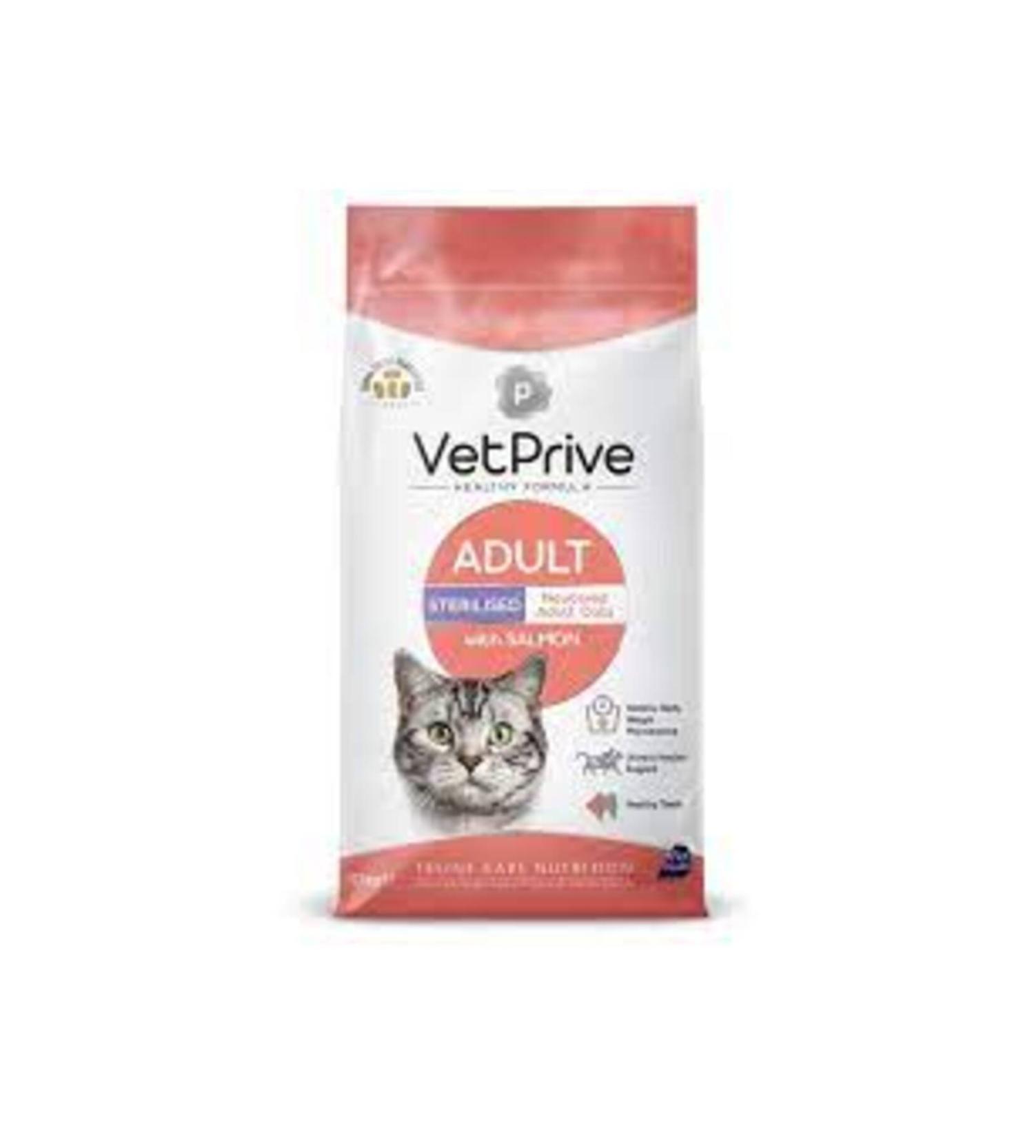 Beta Vet Prive Salmon 1.5 kg Sterilized Adult Cat Food