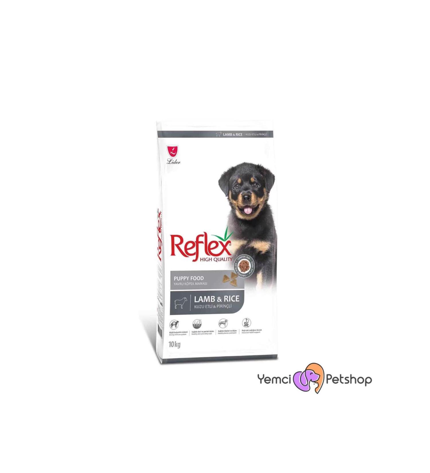 Reflex Puppy Lamb Meat Rice 10 Kg Puppy Food