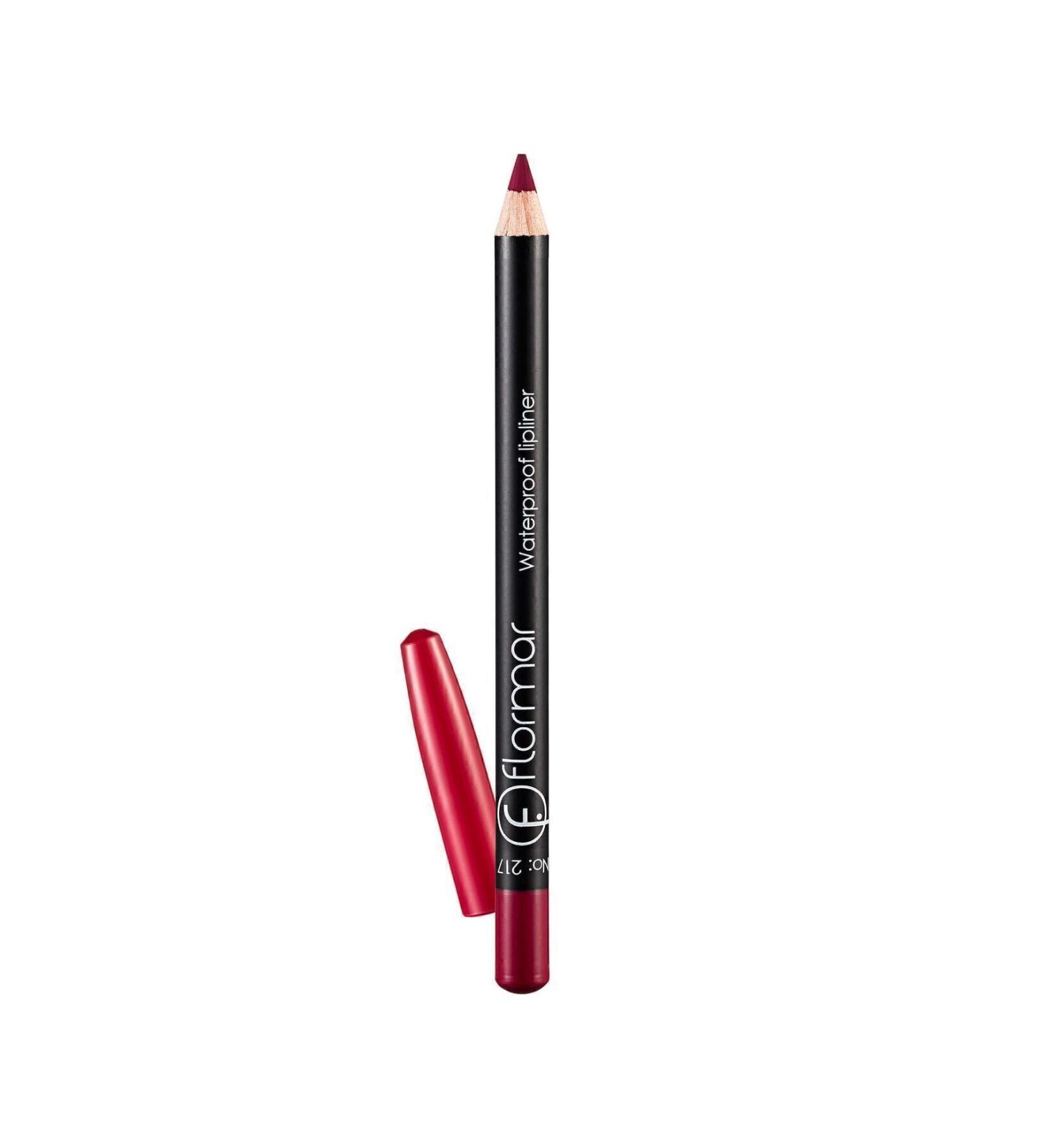 Flormar Waterproof Lip Pencil That Makes Your Lip Frame More Prominent-217 eleg.698