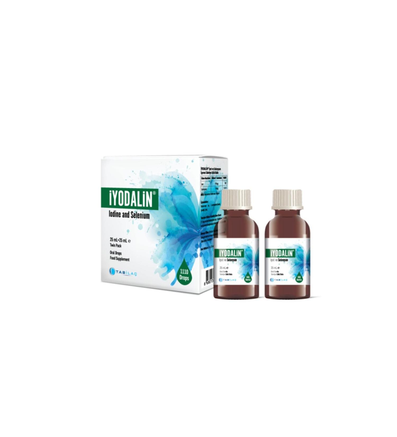Tab la odalin Iodine and Selenium Containing Drops Dual 25ml 25ml