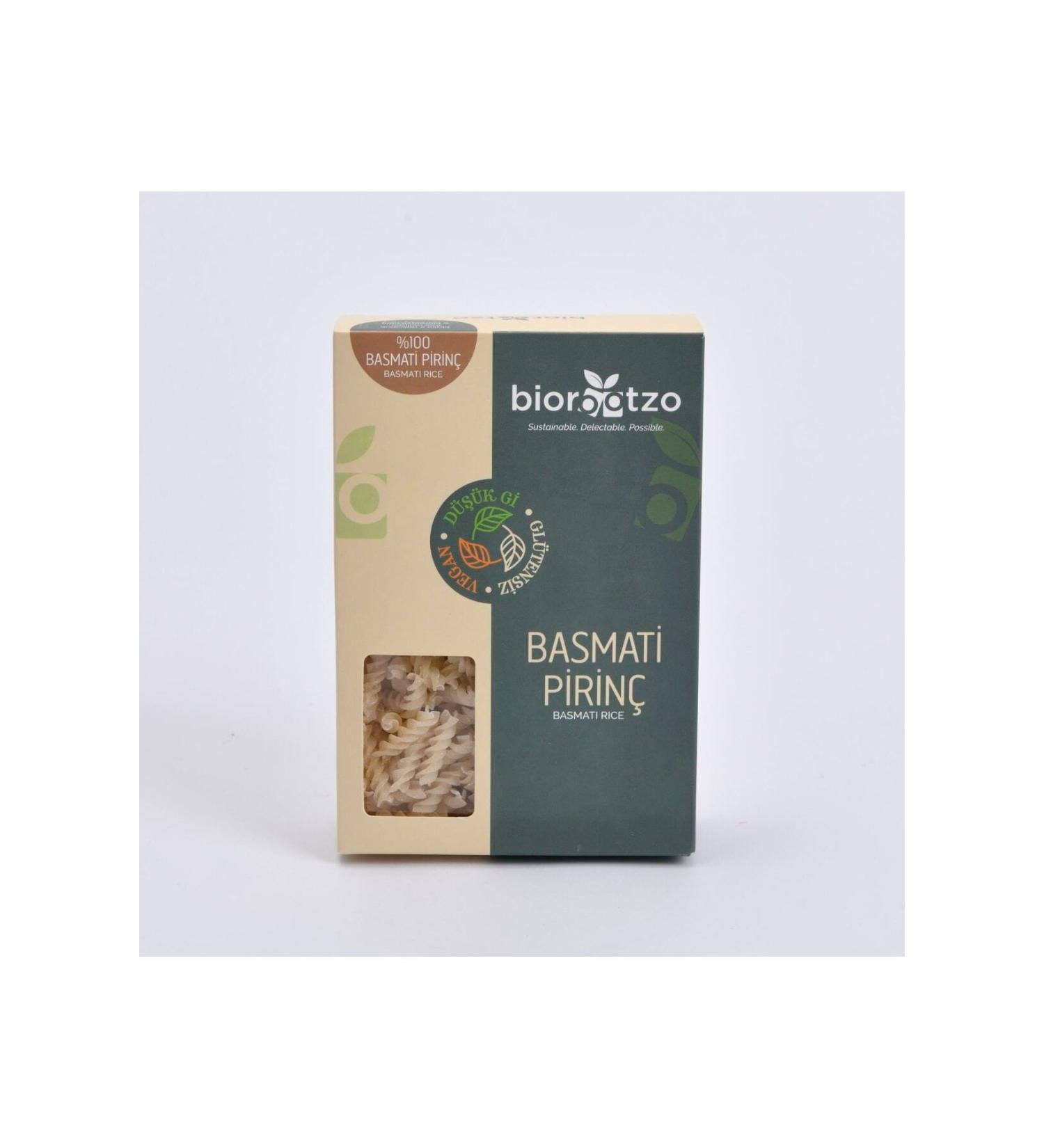 Biorootzo Basmati Rice Fusilli Fusilli Gluten Free Vegan Low Gi 200g - Buy Online on GoSupps.com