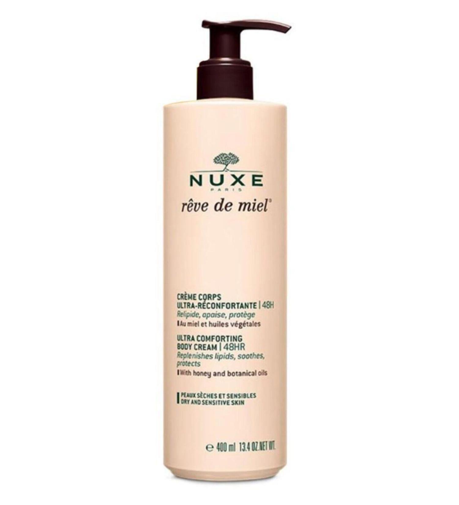 Nuxe Reve De Miel Ultra Comforting Body Cream 48hr 400 ml