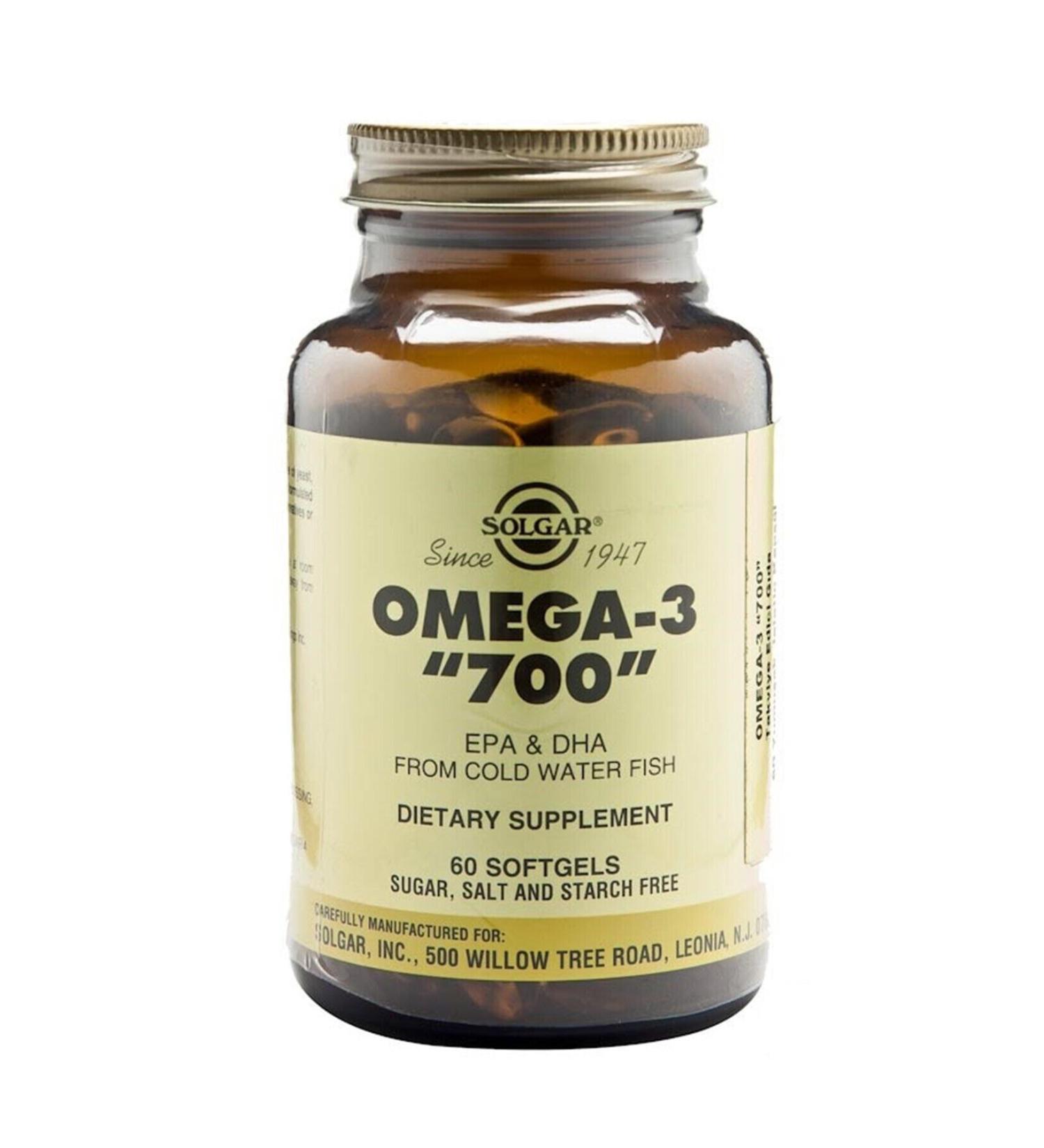 Solgar Omega-3 700 Mg 60 Capsules