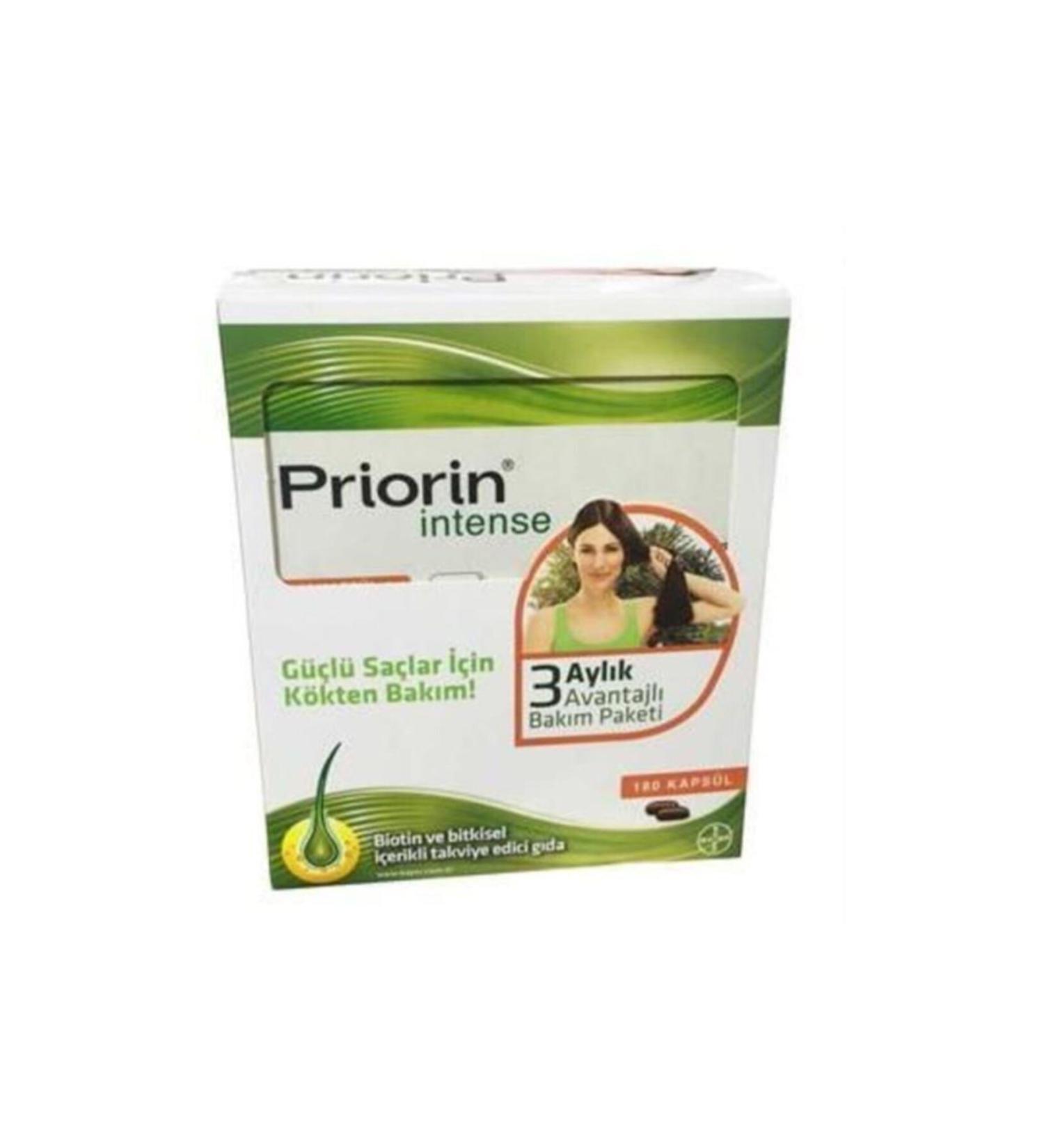 Bayer Priorin Intense 60 120 Capsules 8699546159512