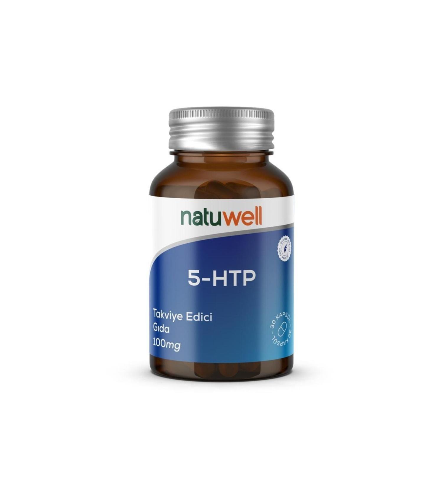 Natuwell 5-htp 100 mg 30 capsules
