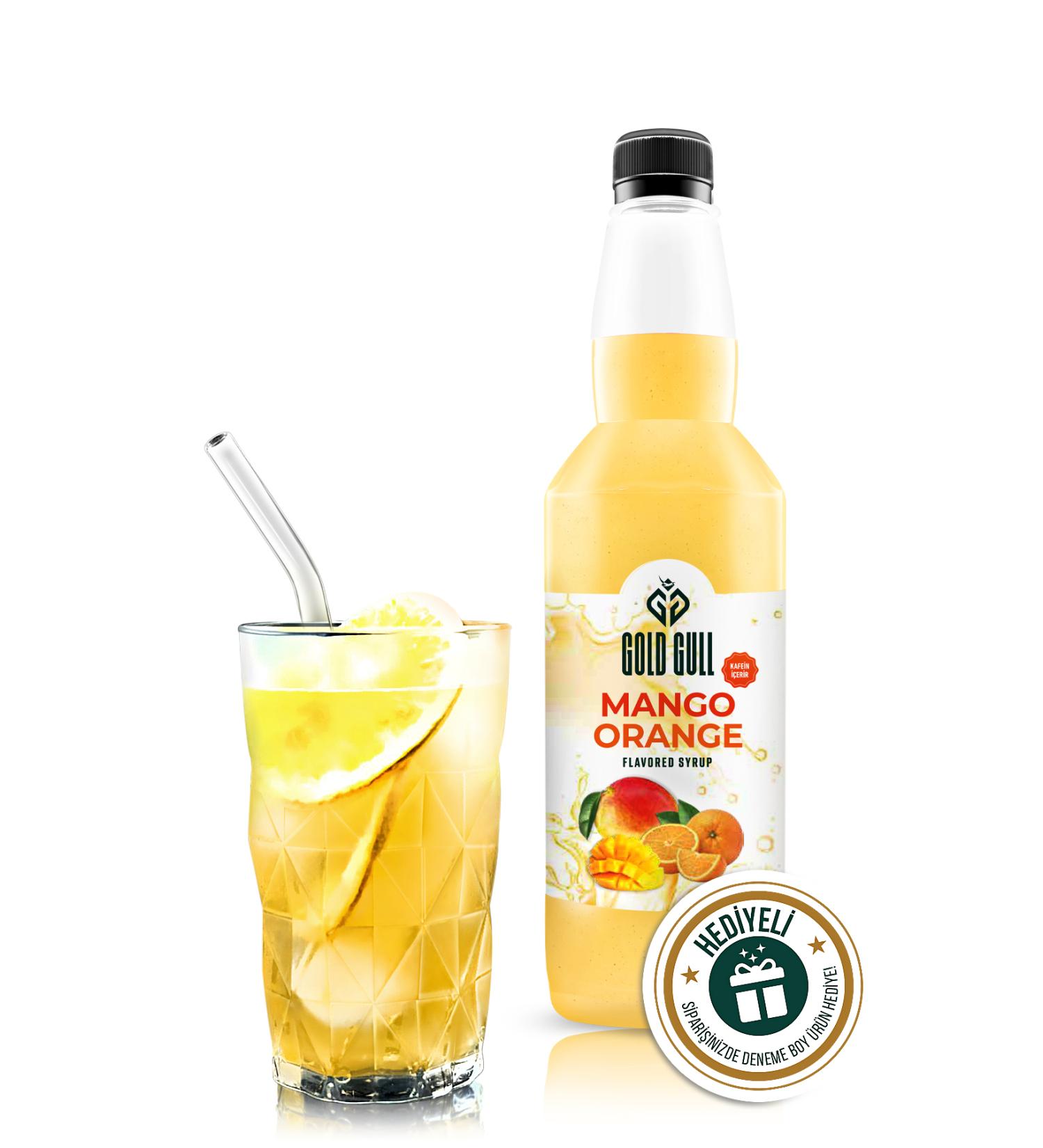 gold gull Mango Orange Concentrated Syrup 700 ml. - Buy Online on GoSupps.com