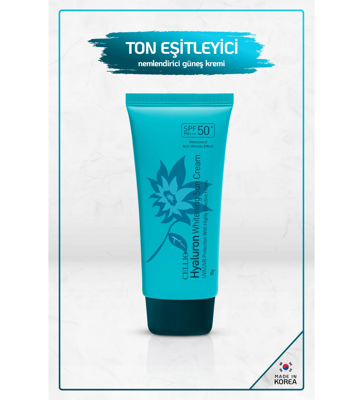 DR. CELLIO Hyaluronic Acid Intensive Moisturizing High Protection Spf50+ Pa +++ Uva/uvb Sunscreen Cream - Buy Online on GoSupps.com