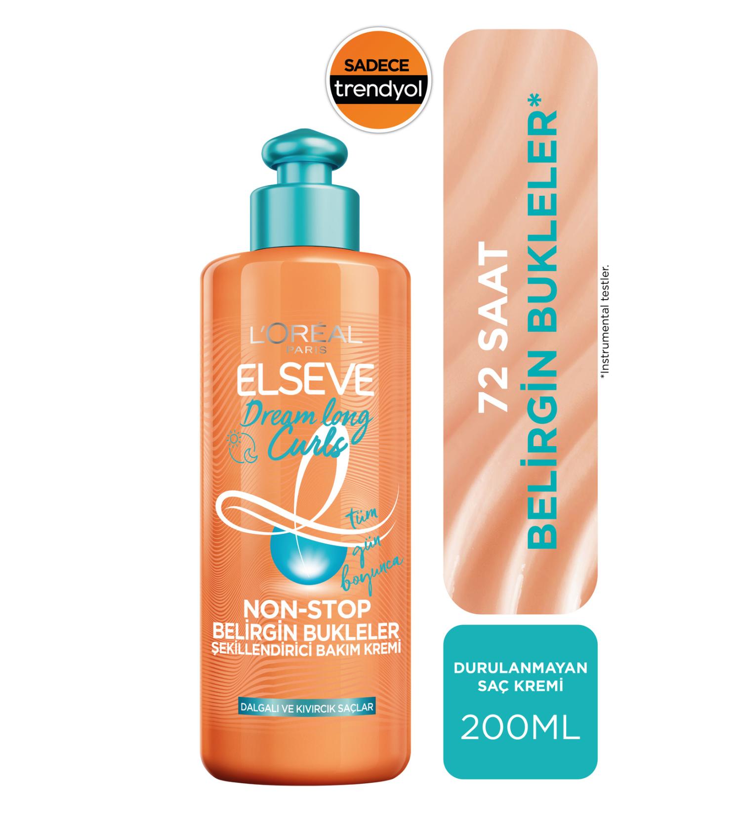 Elseve Dream Long Curls Non-stop Definite Curls Leave-in Care Cream 200ml - Buy Online on GoSupps.com