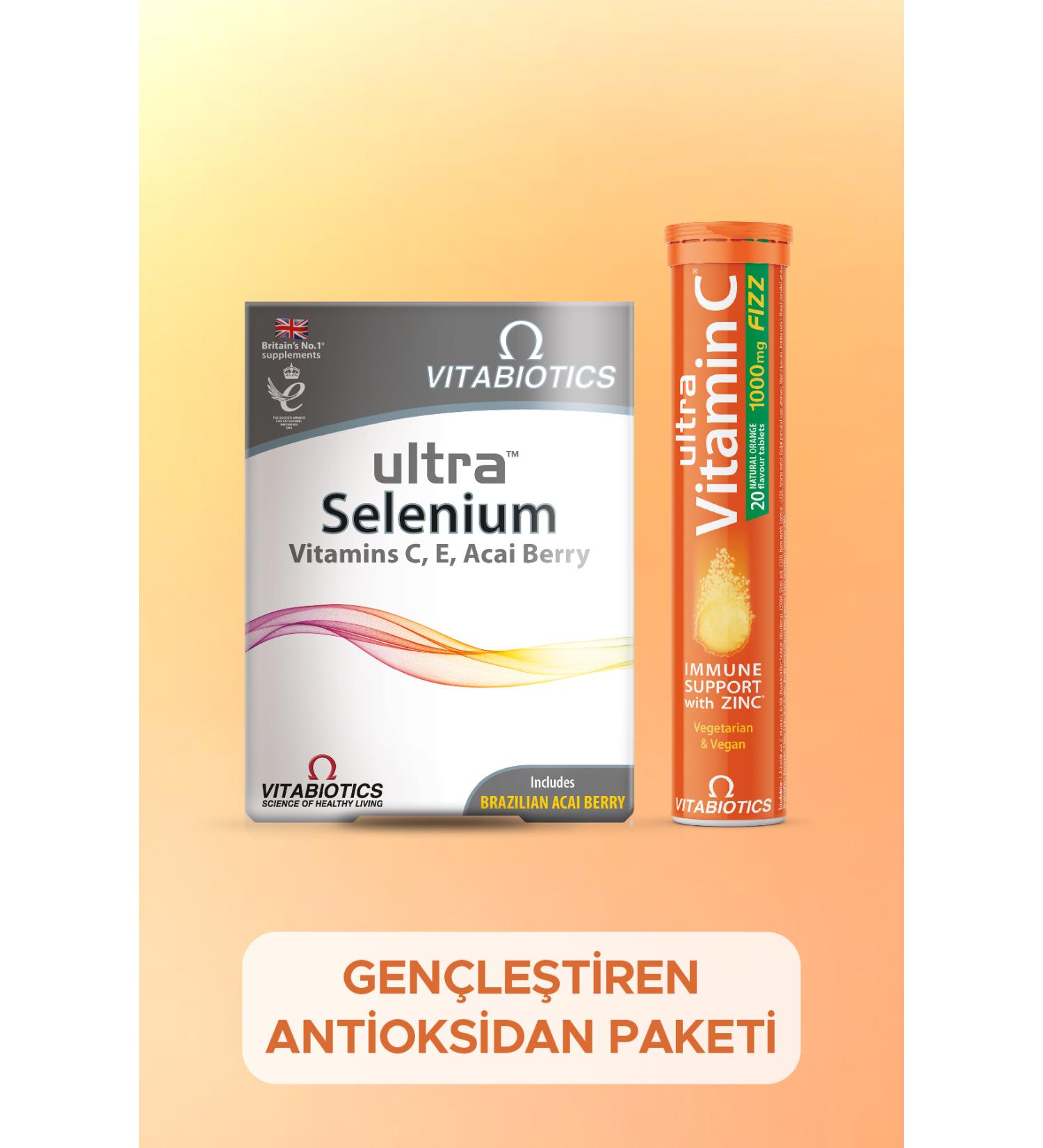 Vitabiotics Ultra Selenium + Ultra C