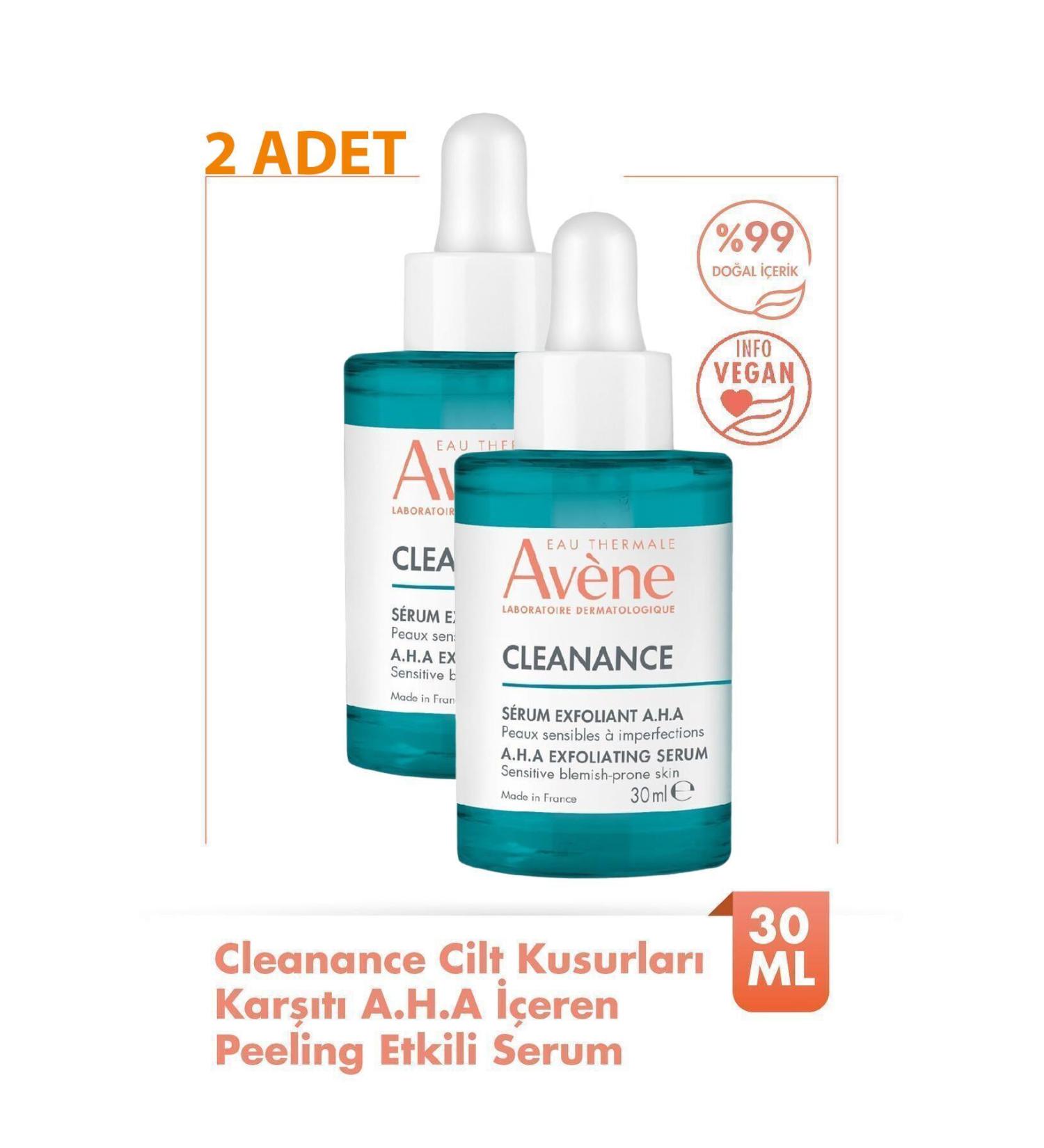 Avene Av ne Cleanance AHA Exfoliating Serum 30 ml 2 Pieces