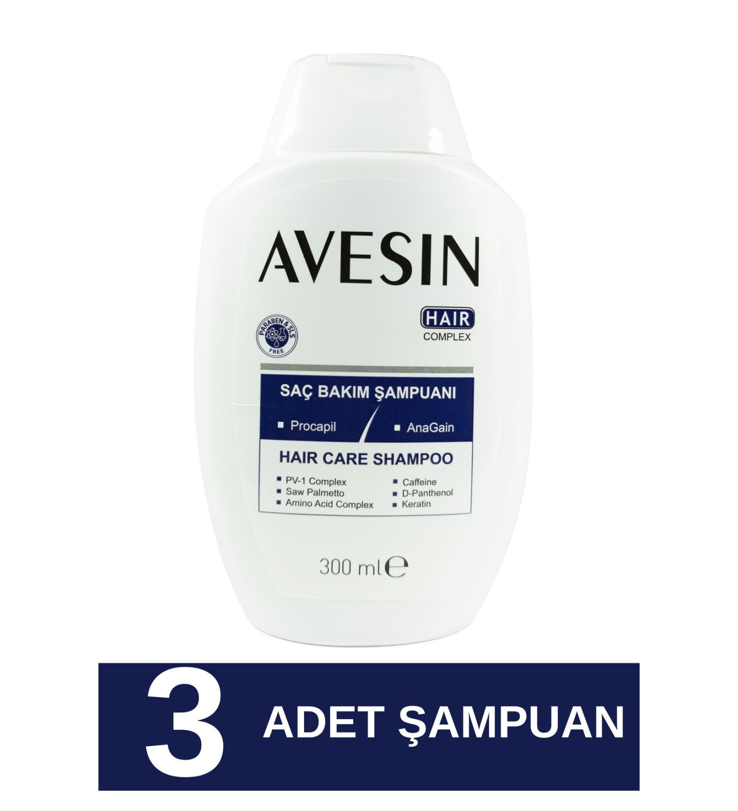 avesin Avesin Hair Care Shampoo 300ml 3 Boxes - Buy Online on GoSupps.com