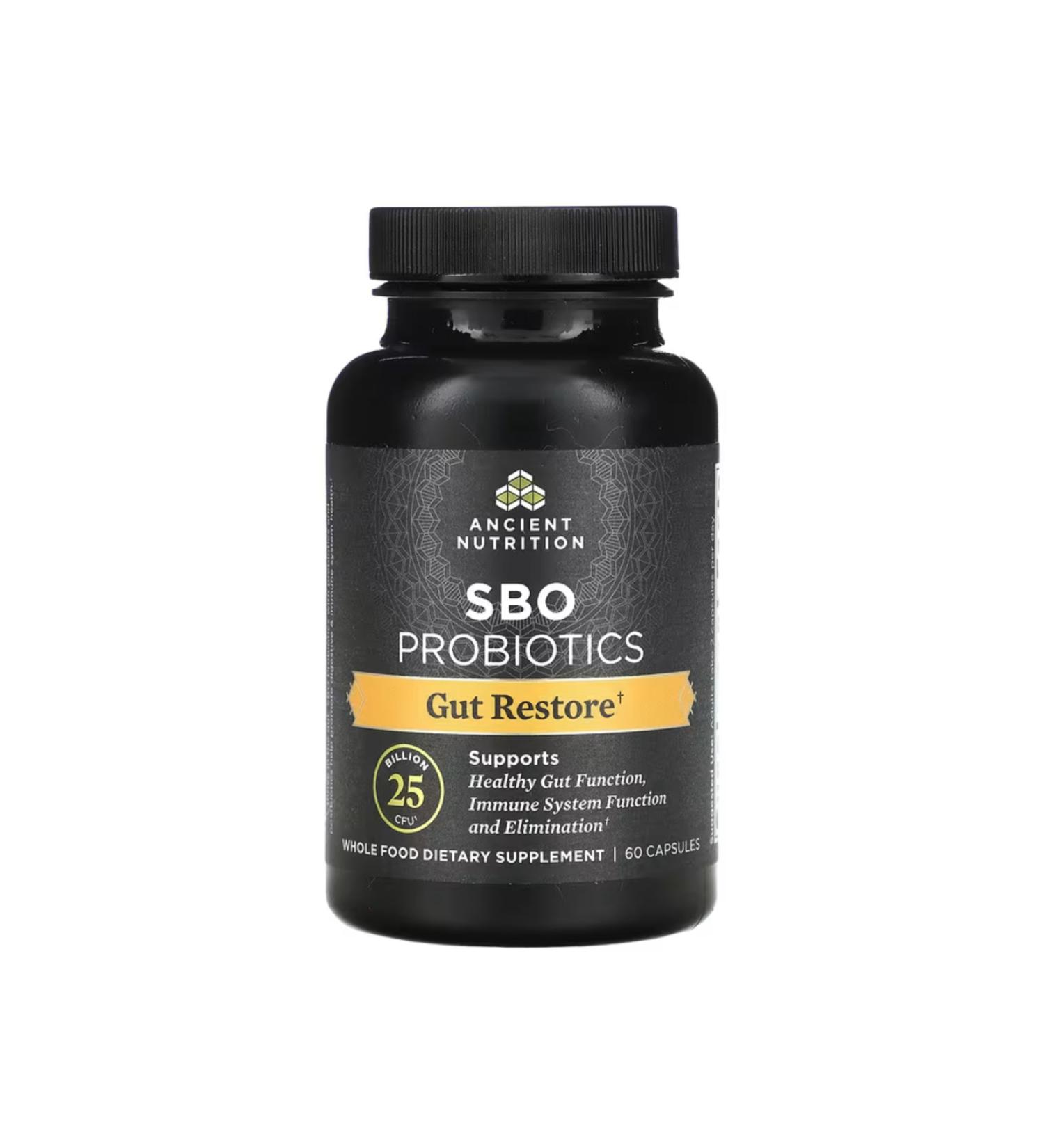Ancient Nutrition Sbo Probiotics 25 Billion Cfu 60 Capsules usa vers.2343