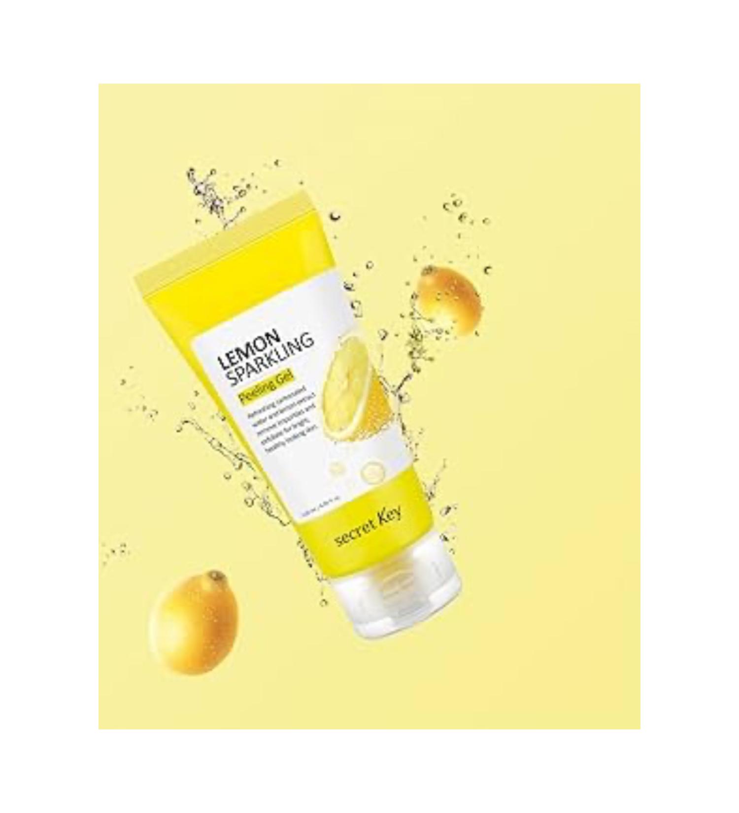 Secret Key Lemon Sparkling Peeling Gel (120 ml) - Buy Online on GoSupps.com