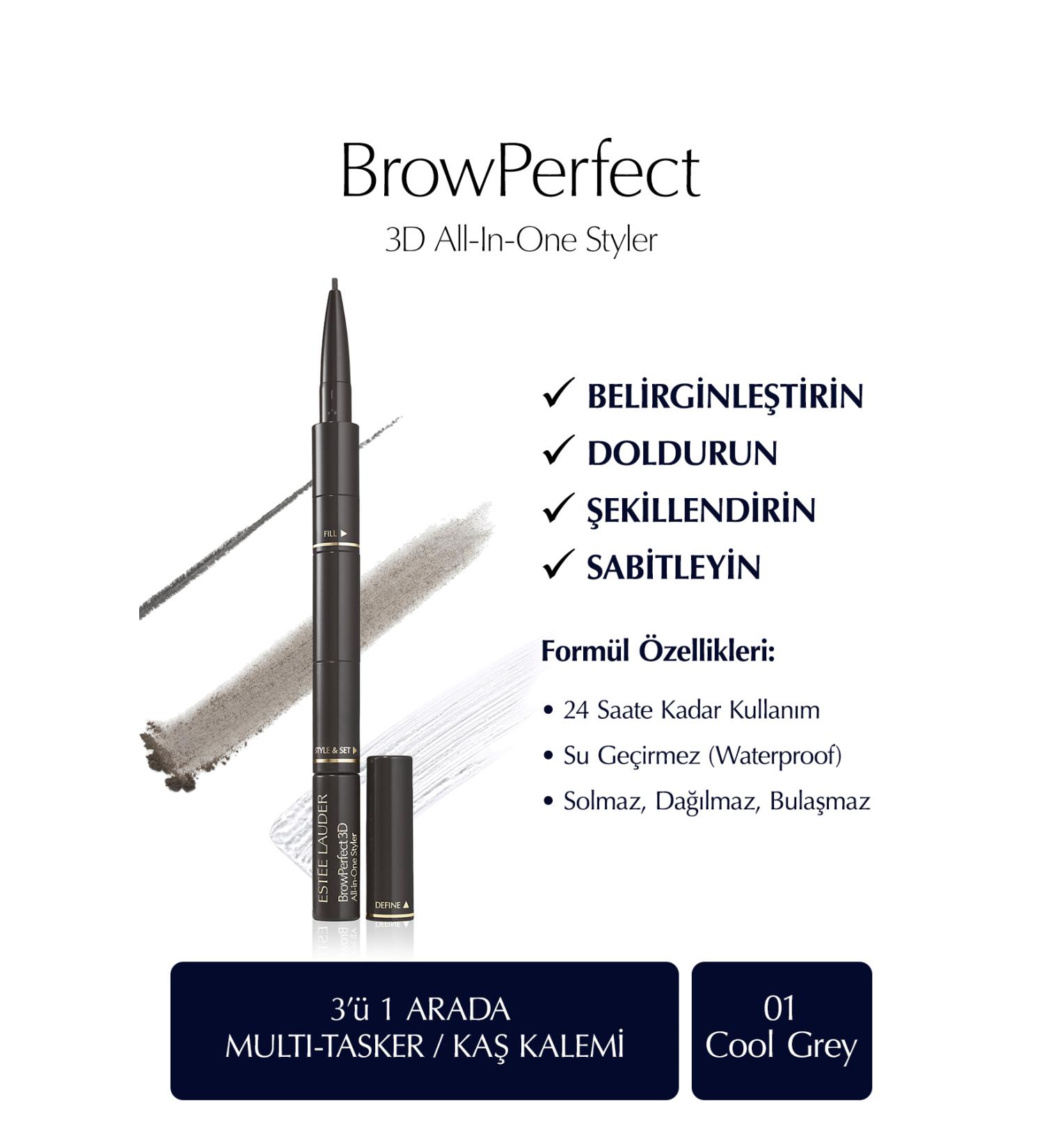 Estee Lauder Long-lasting Waterproof Filling in Gaps Plumping Eyebrow Pencil-01 Passi.4605 - Buy Online on GoSupps.com