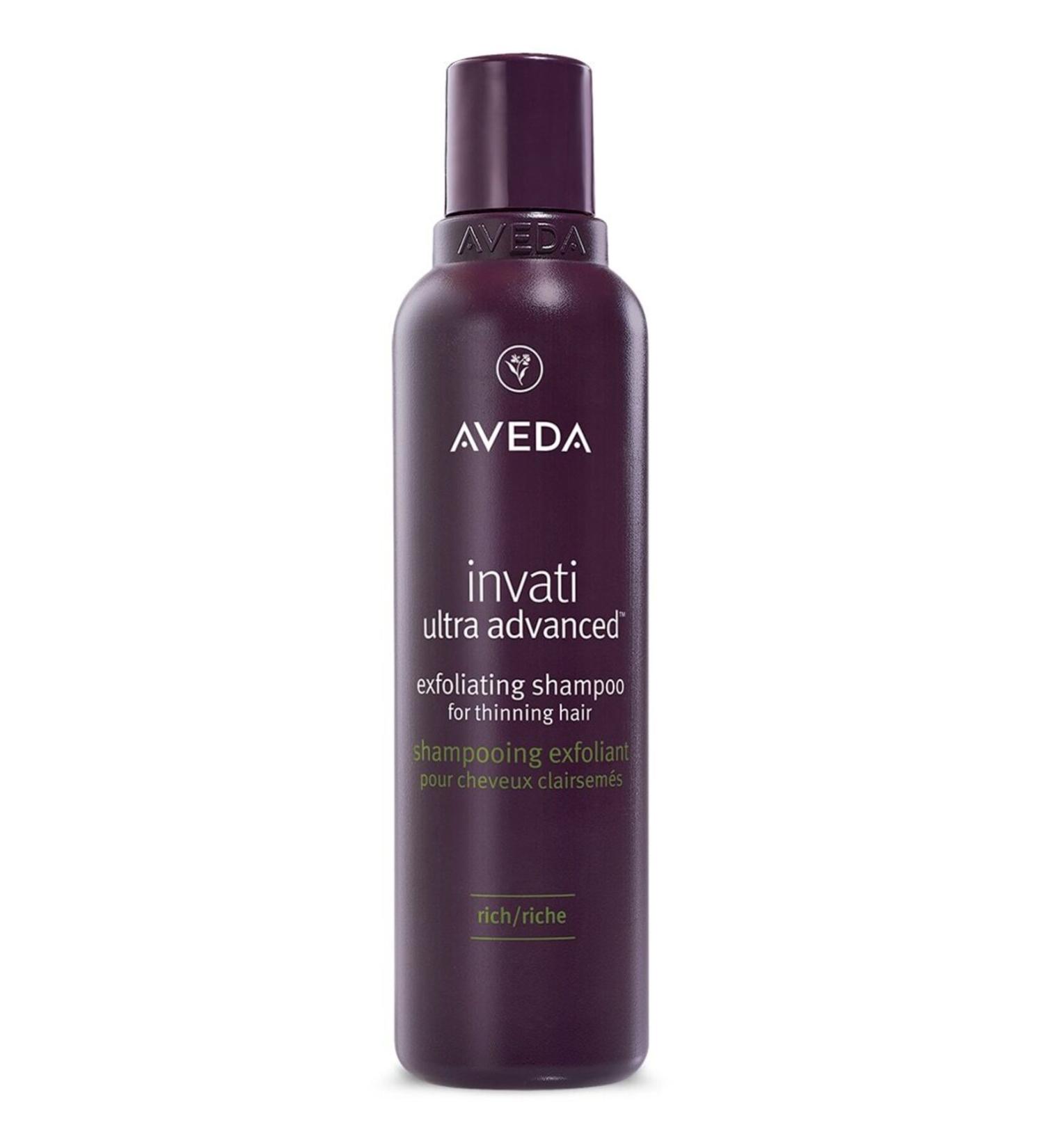 Aveda invati ultra advanced anti hair loss shampoo: rich texture 200ml