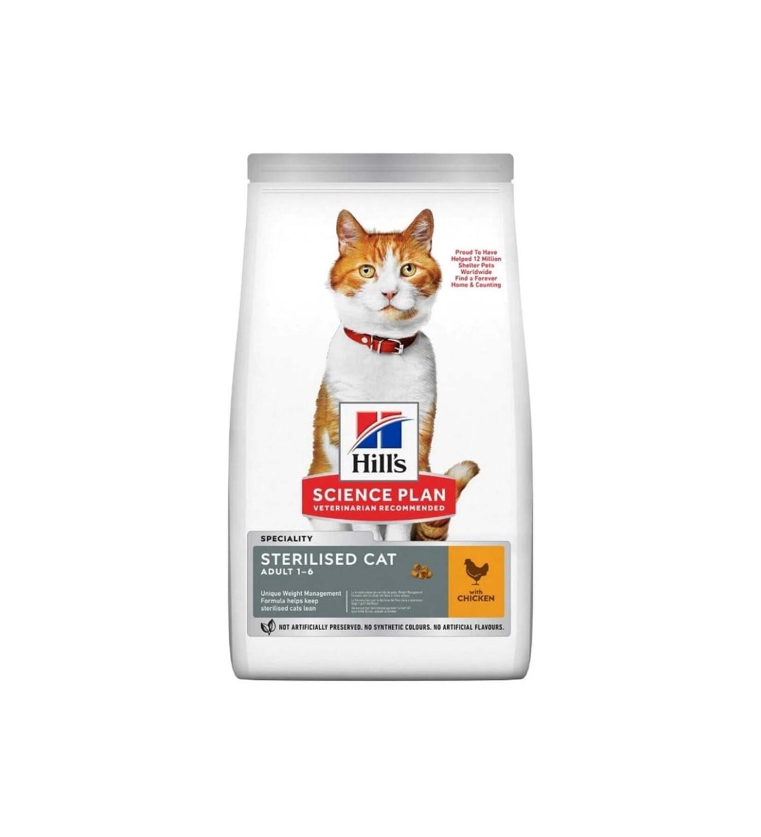 Hill's Science Plan Sterilized Chicken Cat Food 3 Kg
