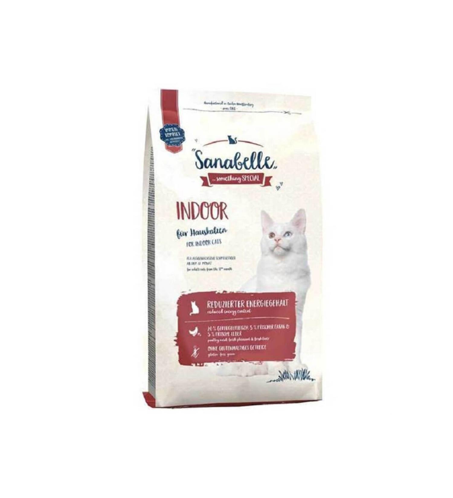 Sanabelle Indoor Adult Cat Food with Chicken 2 Kg