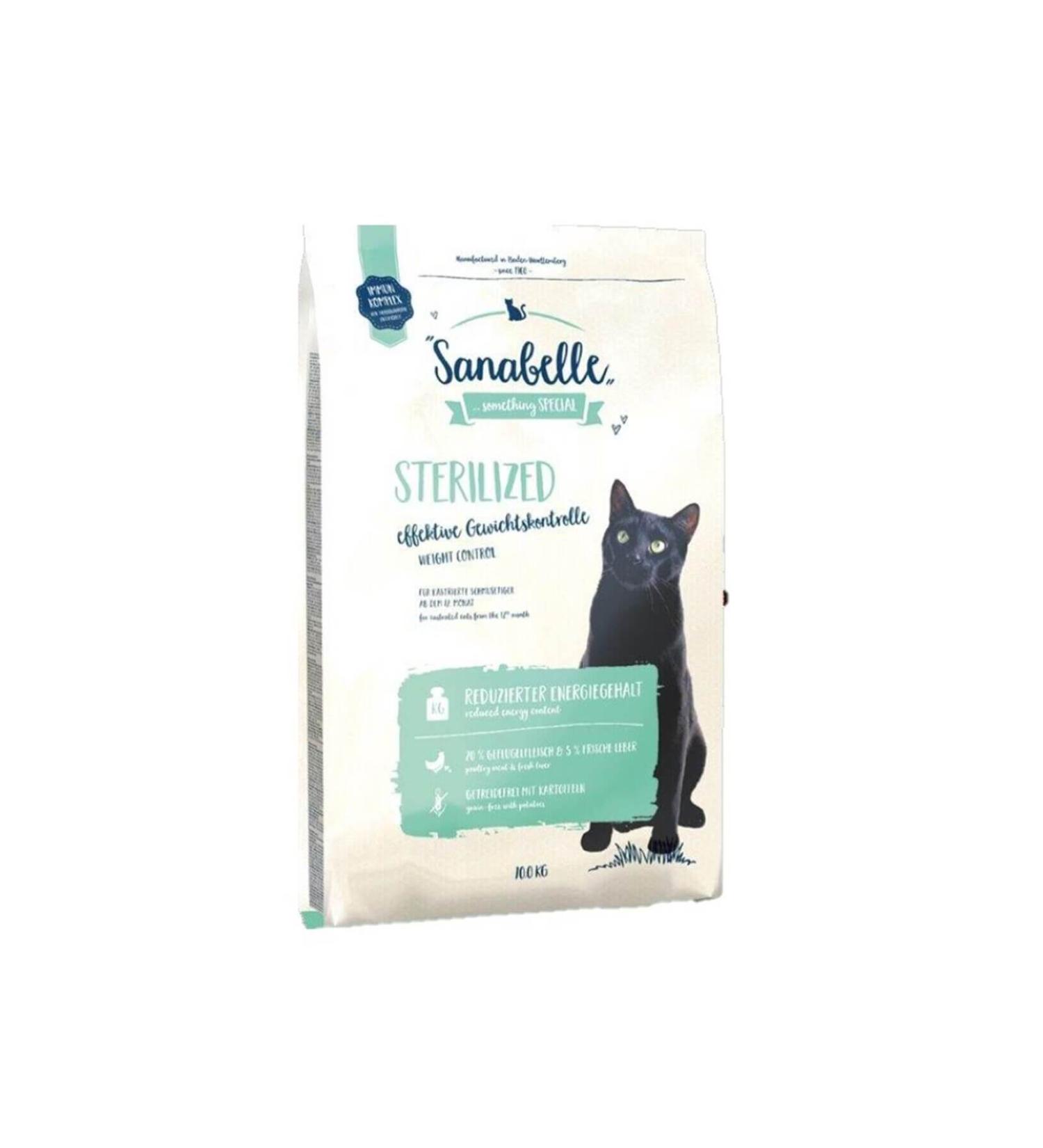 Sanabelle Sterilized Neutered Cat Food 10 Kg