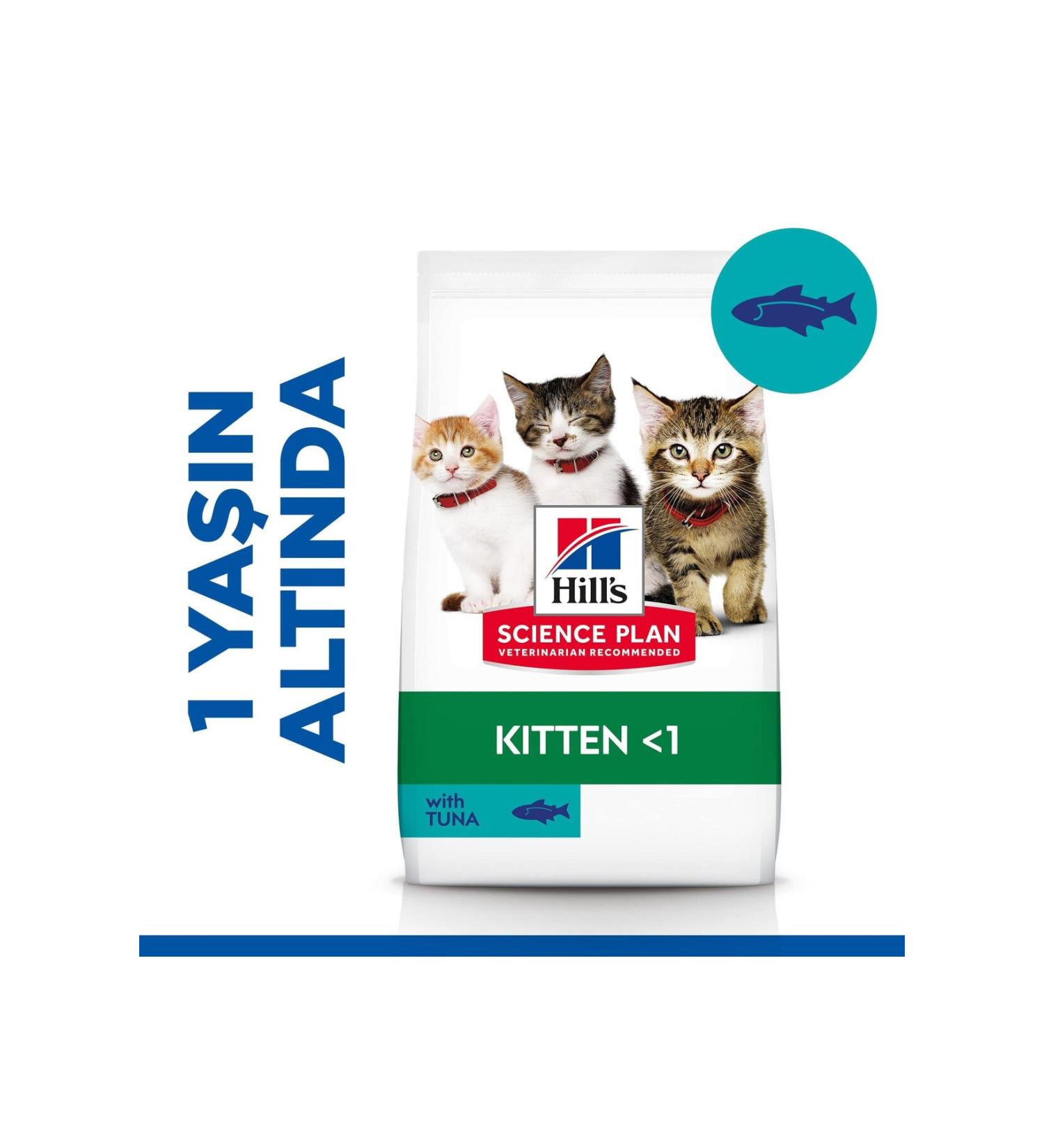 Hill's Kitten Tuna Fish Kitten Dry Cat Food Tuna 1.5 Kg - Buy Online on GoSupps.com